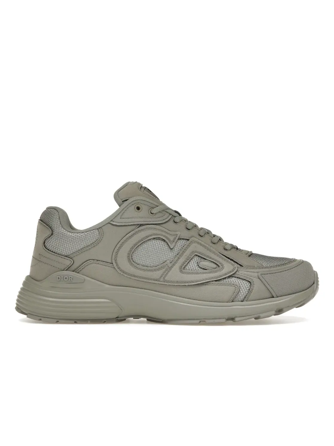 Мужские кроссовки дизайнерский Dior x Stone Island B30 Sneaker — изображение 1 из 4, серый