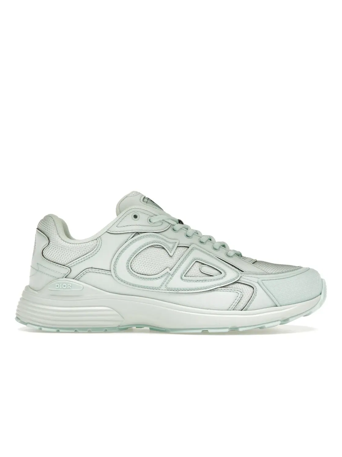 Мужские кроссовки с повседневным дизайном Dior x Stone Island B30 Sneaker Dior — изображение 1 из 4, светлый зеленый