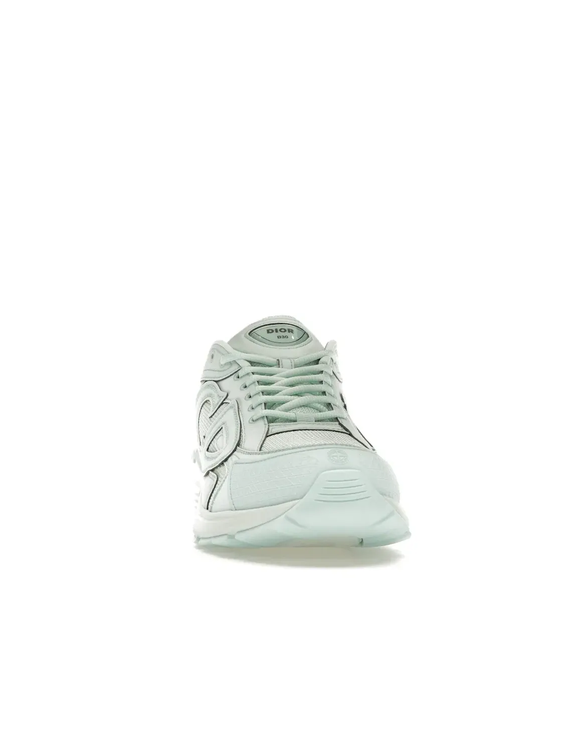Мужские кроссовки с повседневным дизайном Dior x Stone Island B30 Sneaker Dior — изображение 2 из 4, светлый зеленый