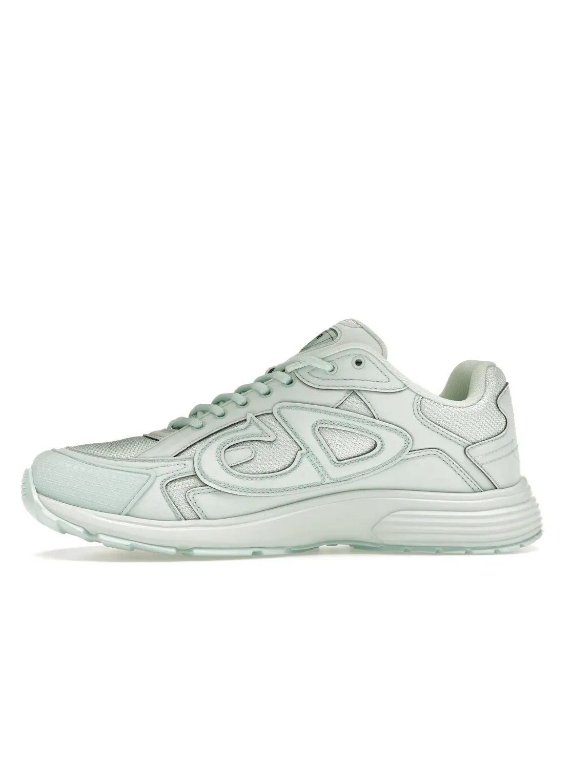 Мужские кроссовки с повседневным дизайном Dior x Stone Island B30 Sneaker Dior — изображение 3 из 4, светлый зеленый