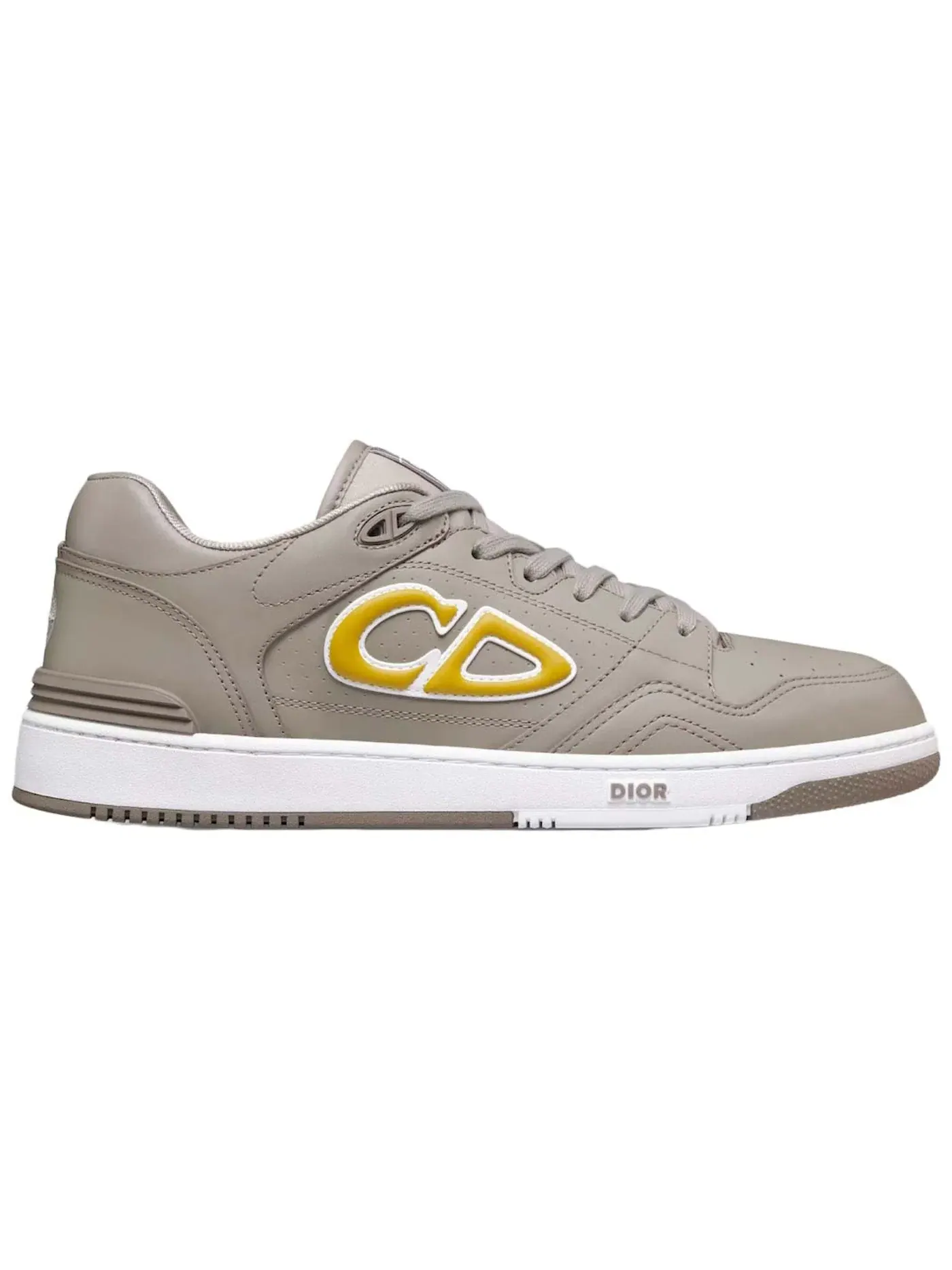 Мужские кроссовки с низким верхом Dior x Stone Island B57 Low Sneaker Dior — изображение 1 из 1, серый/желтый