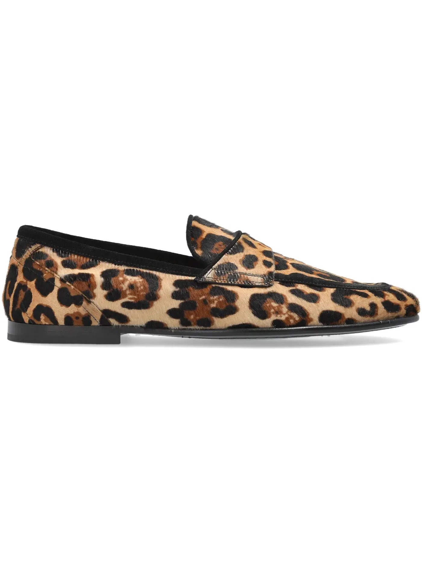 Мужские лоферы с принтом Dolce & Gabbana Ariosto Slipper — изображение 1 из 1, коричневый