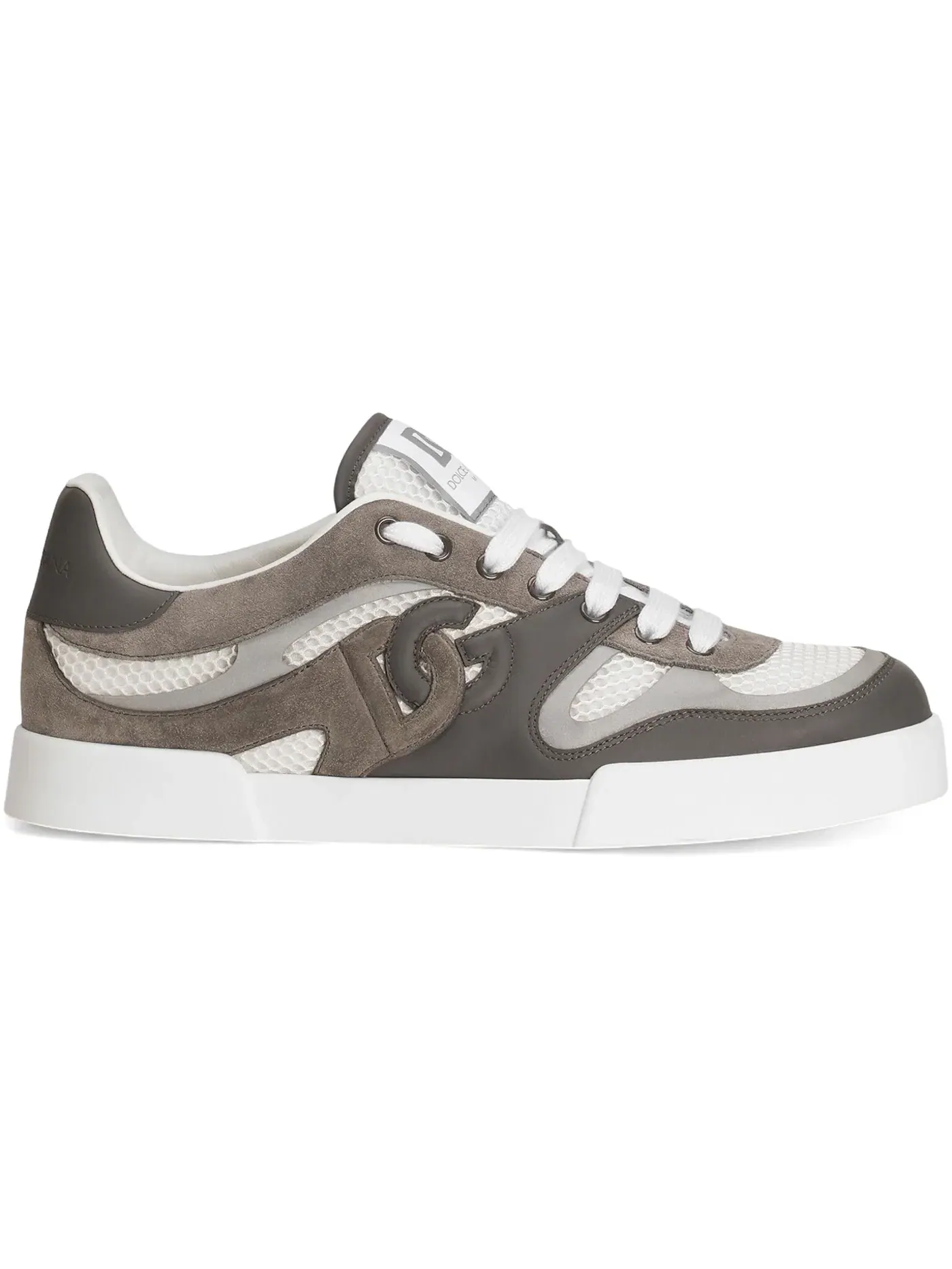 Мужские кроссовки кожаные Portofino Sneaker Dolce & Gabbana