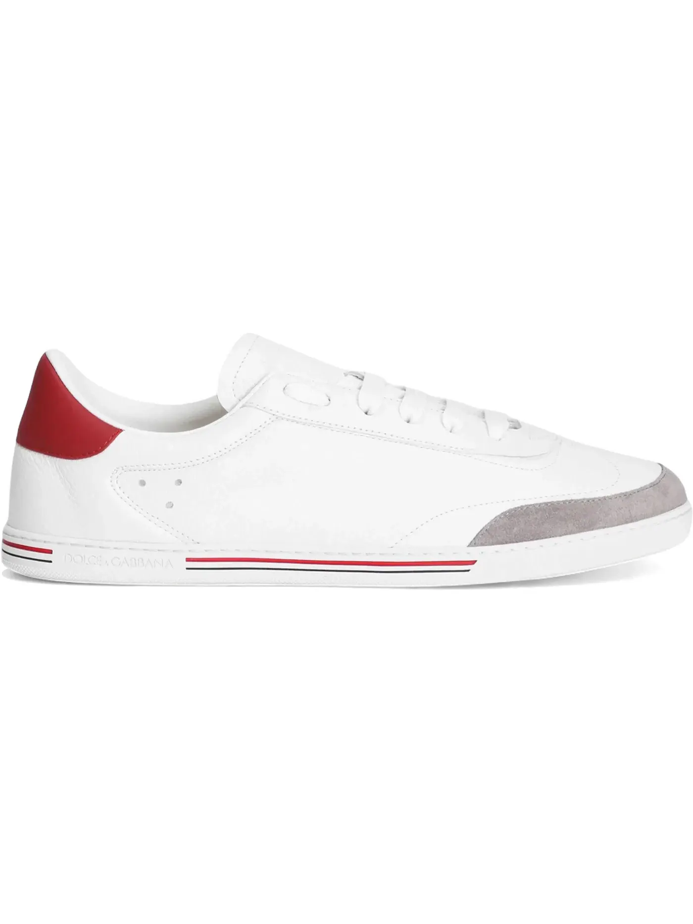Мужские кроссовки Saint Tropez Dolce & Gabbana, Bianco/Lampone