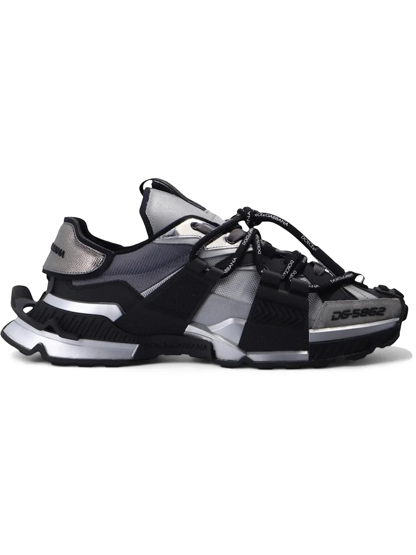 Мужские кроссовки с контрастными вставками Dolce & Gabbana Space Sneaker