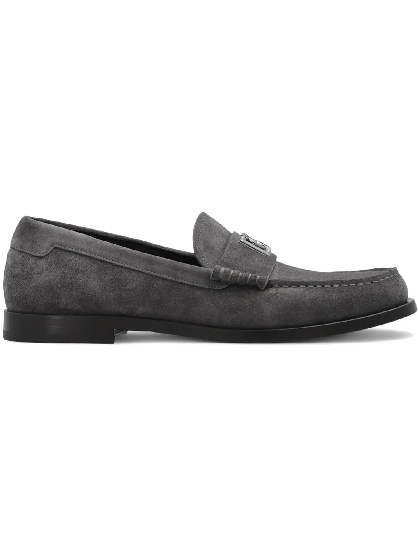 Мужские лоферы замшевые Dolce & Gabbana, Grigio Piombo — изображение 1 из 1