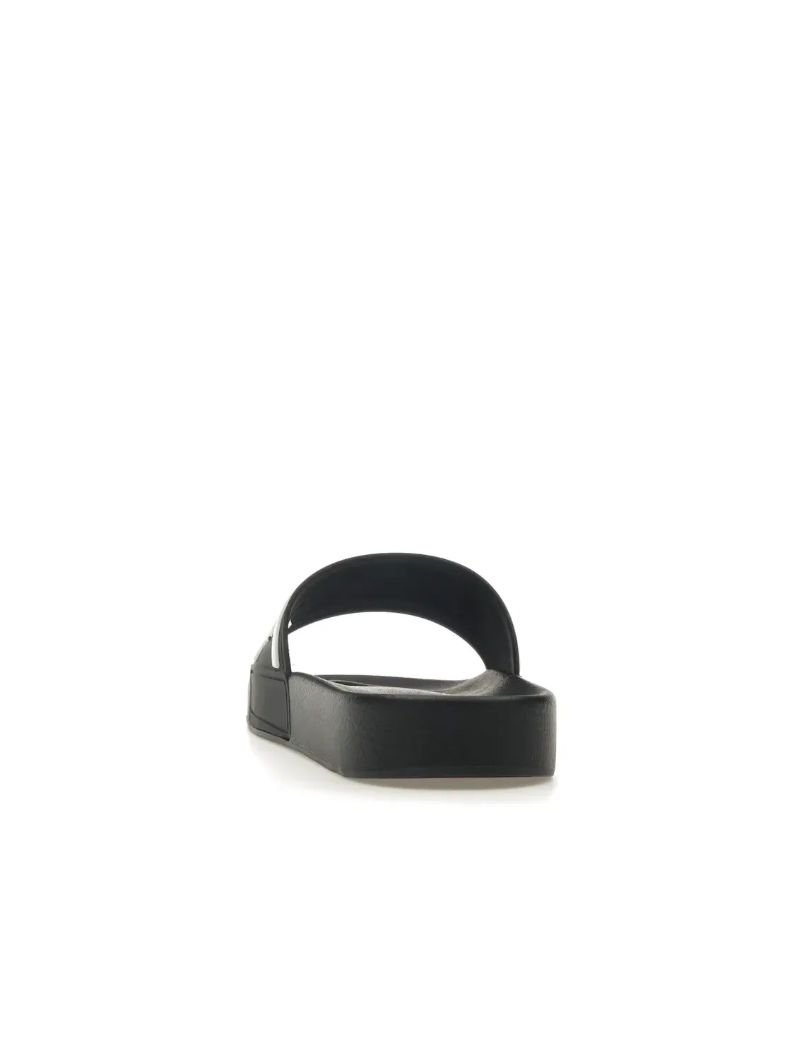 Мужские шлепанцы Dolce & Gabbana Beachwear Sliders — изображение 4 из 4, черный/белый