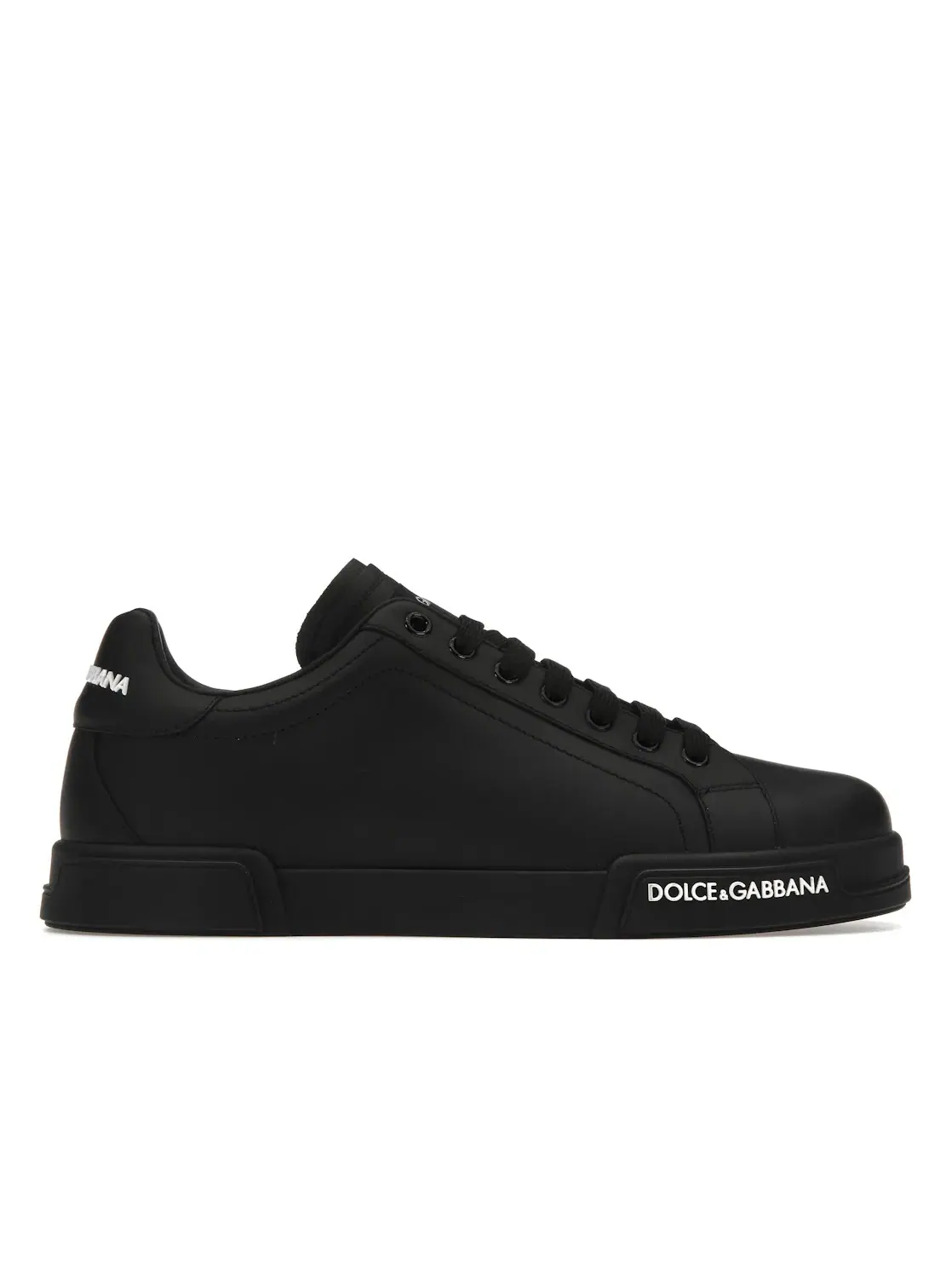 Мужские кроссовки кожаные Portofino Dolce & Gabbana