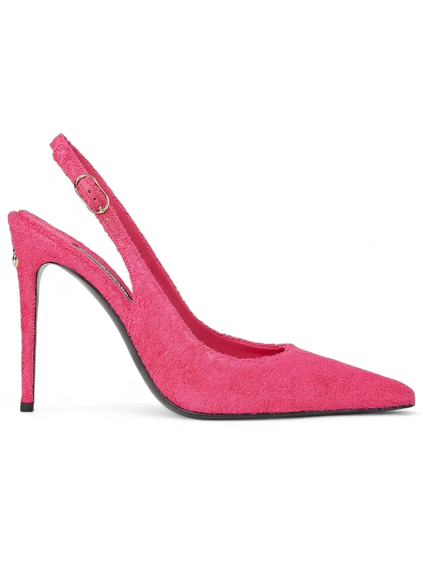 Женские босоножки на каблуке Dolce & Gabbana Slingback — изображение 1 из 1, розовый