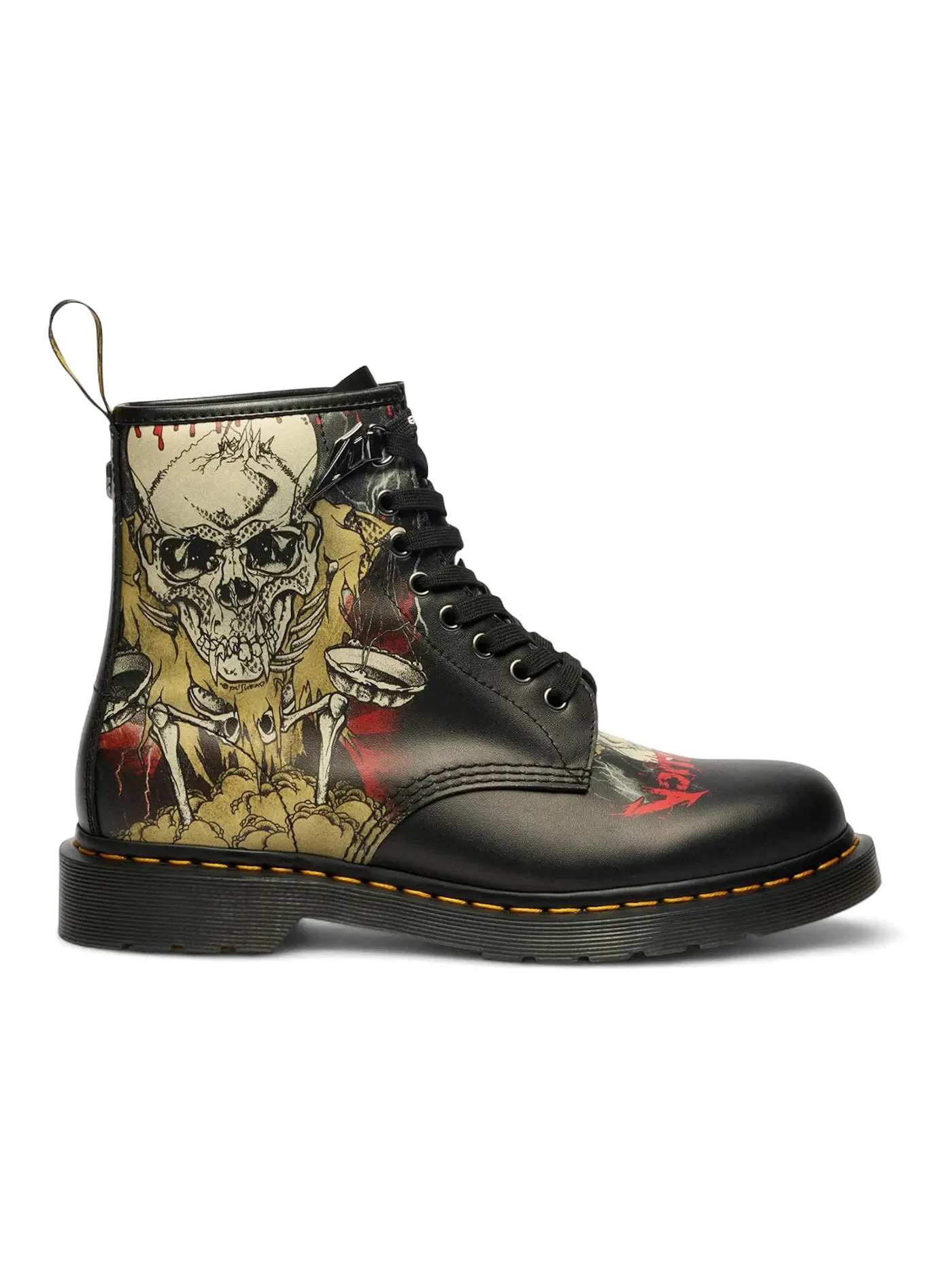 Ботинки мужские Dr. Martens 1460 8-Eye, гладкая кожа — изображение 1 из 1, черный
