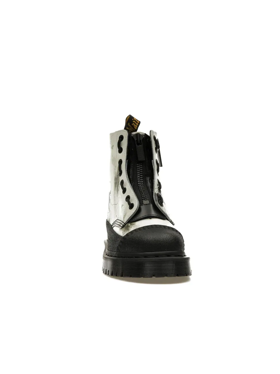 Ботинки Dr. Martens 1460 Backhand, 8-глазные — изображение 2 из 4, белый/черный