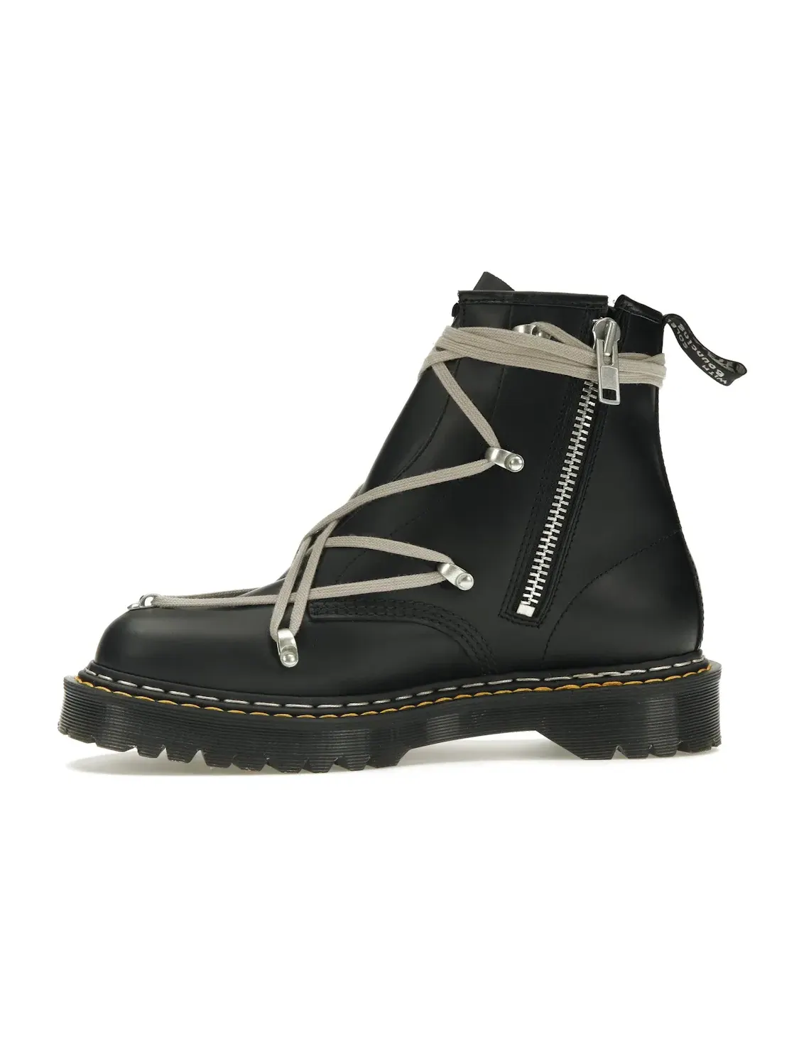 Ботинки мужские Dr. Martens 1460 Bex Leather Boot Rick Owens, кожаные, на платформе — изображение 3 из 4, черный