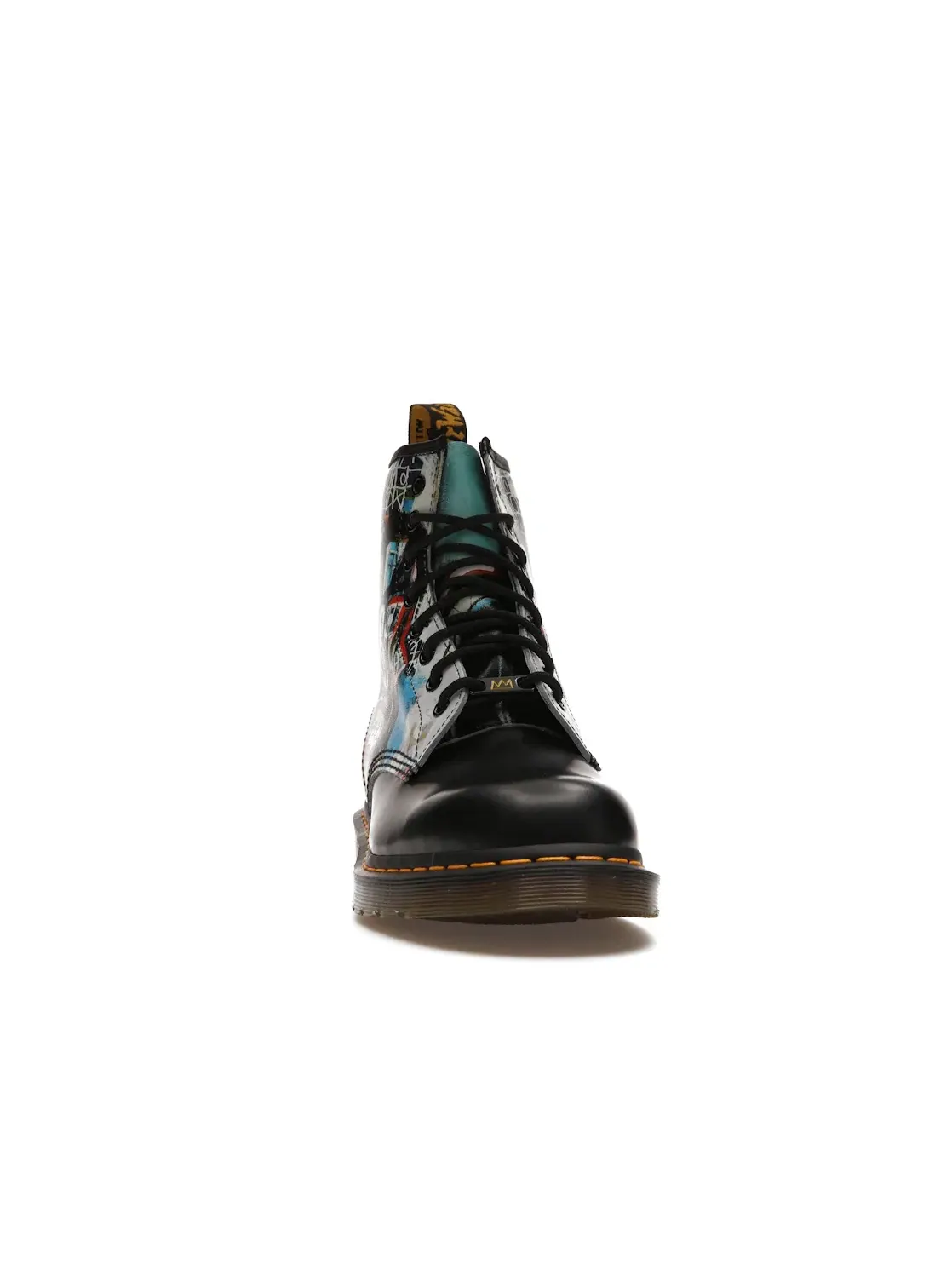 Ботинки Dr. Martens 1460 Boot с принтом Баския — изображение 2 из 4, черный/синий/мульти