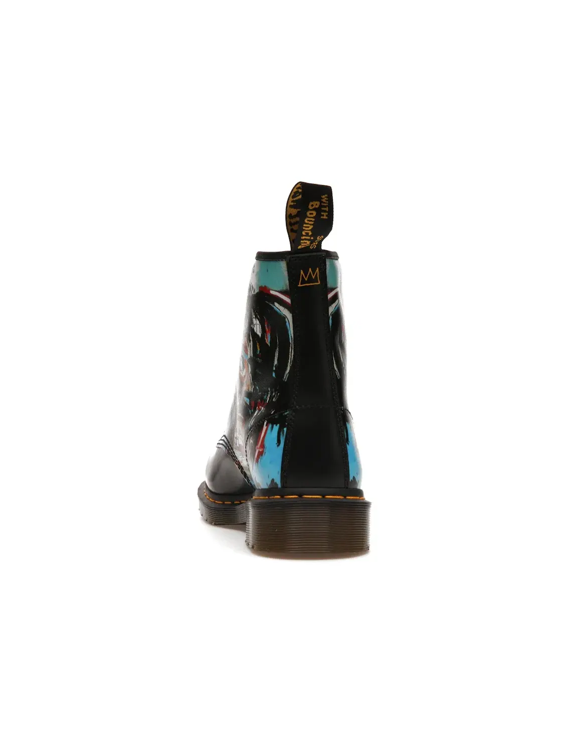 Ботинки Dr. Martens 1460 Boot с принтом Баския — изображение 4 из 4, черный/синий/мульти