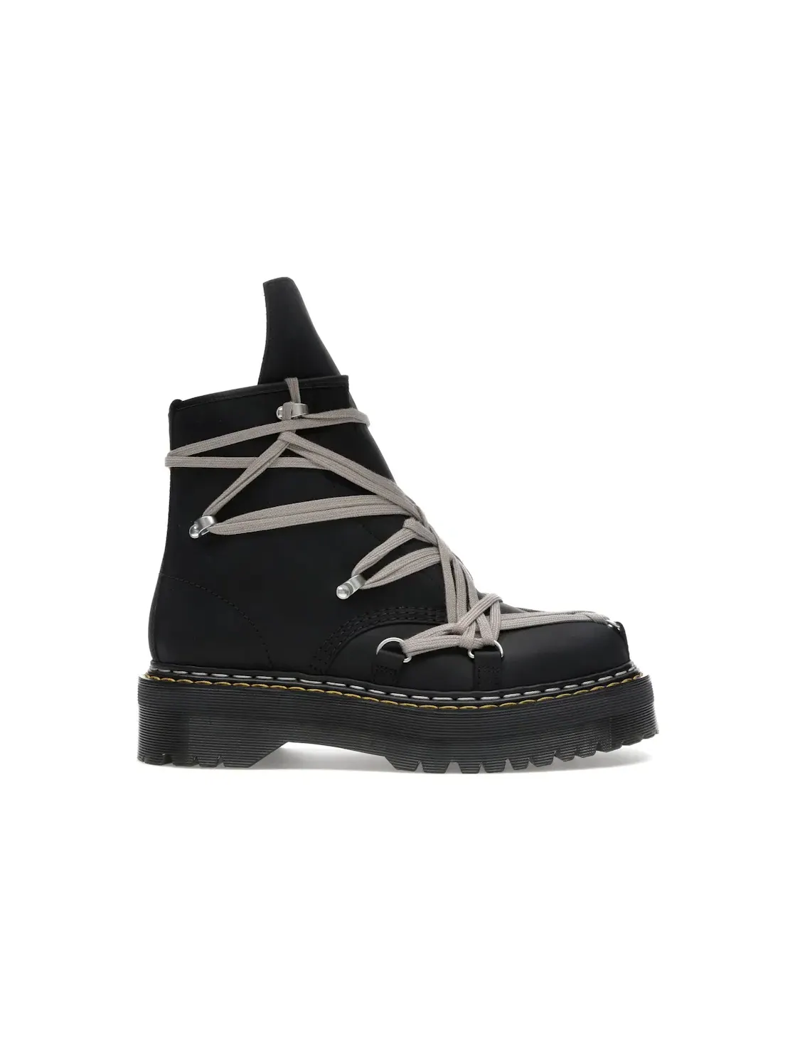 Ботинки Dr. Martens 1460 DRKSHDW Quad Sole Mega Lace Boot, коллаборация с Rick Owens — изображение 1 из 4, черный