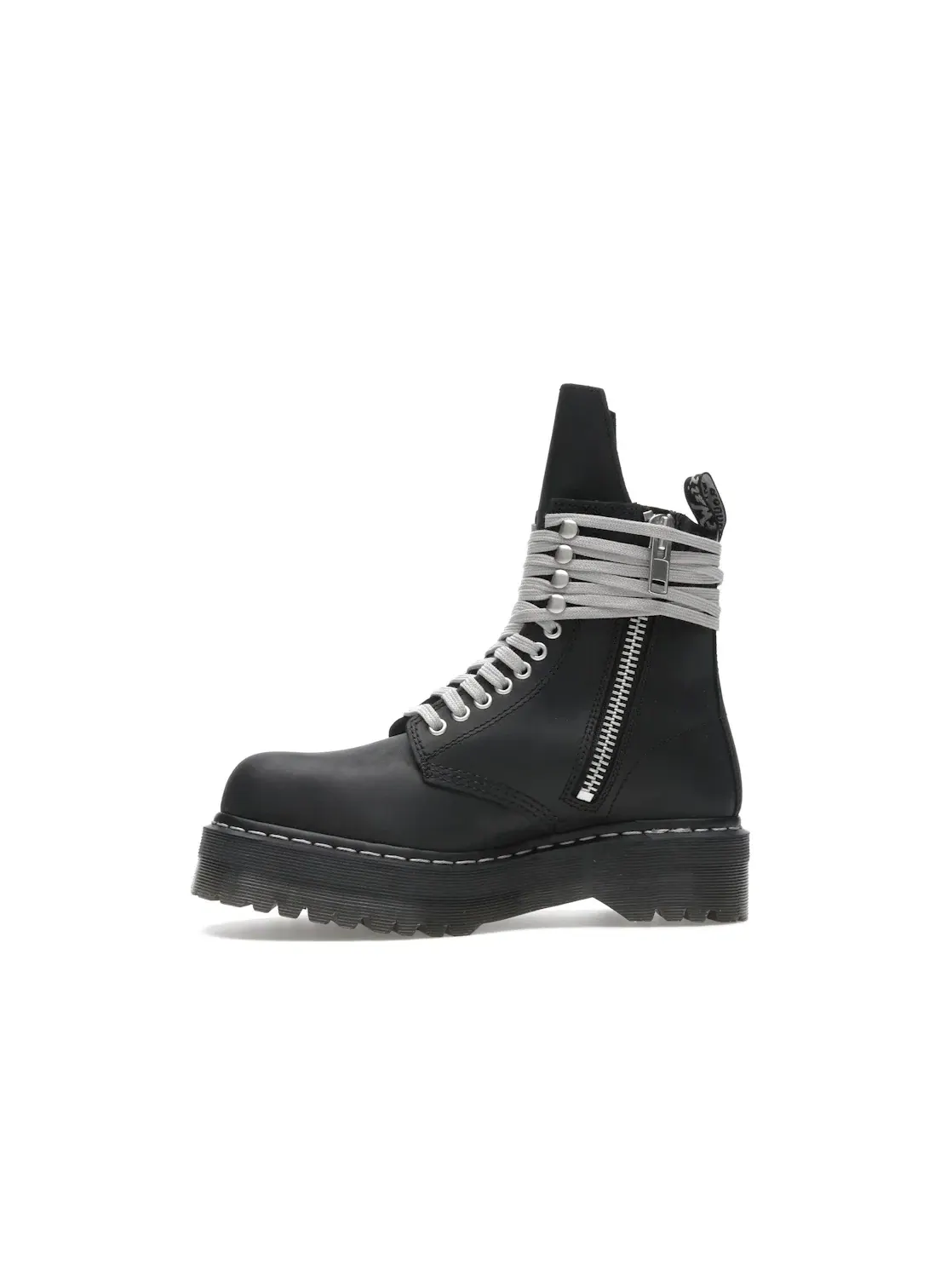 Ботинки женские Dr. Martens 1460 DRKSHDW Quad Sole Steel Toe Boot, с квадратным мысом — изображение 3 из 4, черный