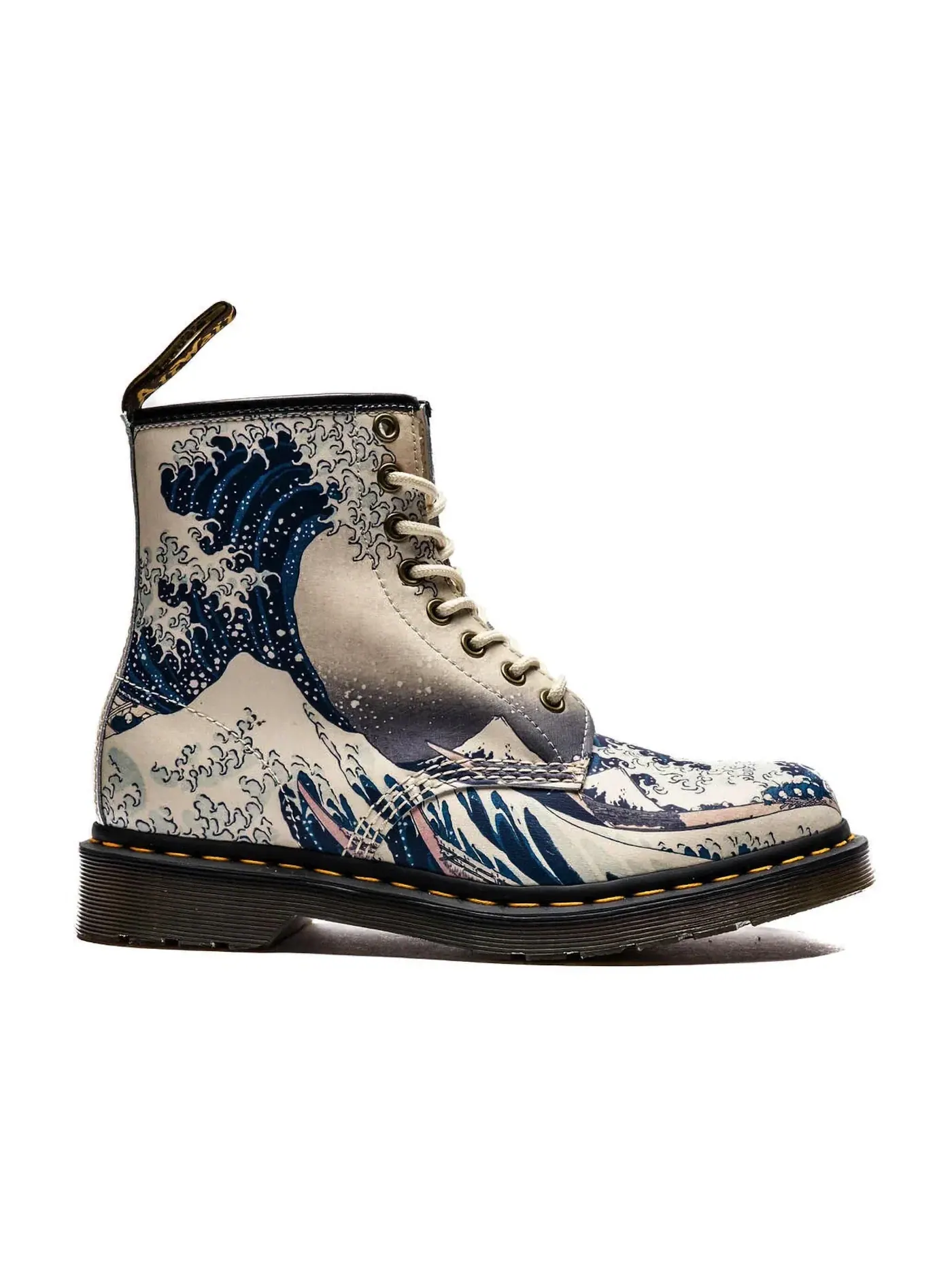 Ботинки Dr. Martens 1460 Lace Up Boot с принтом "Большая волна" — изображение 1 из 1, мульти
