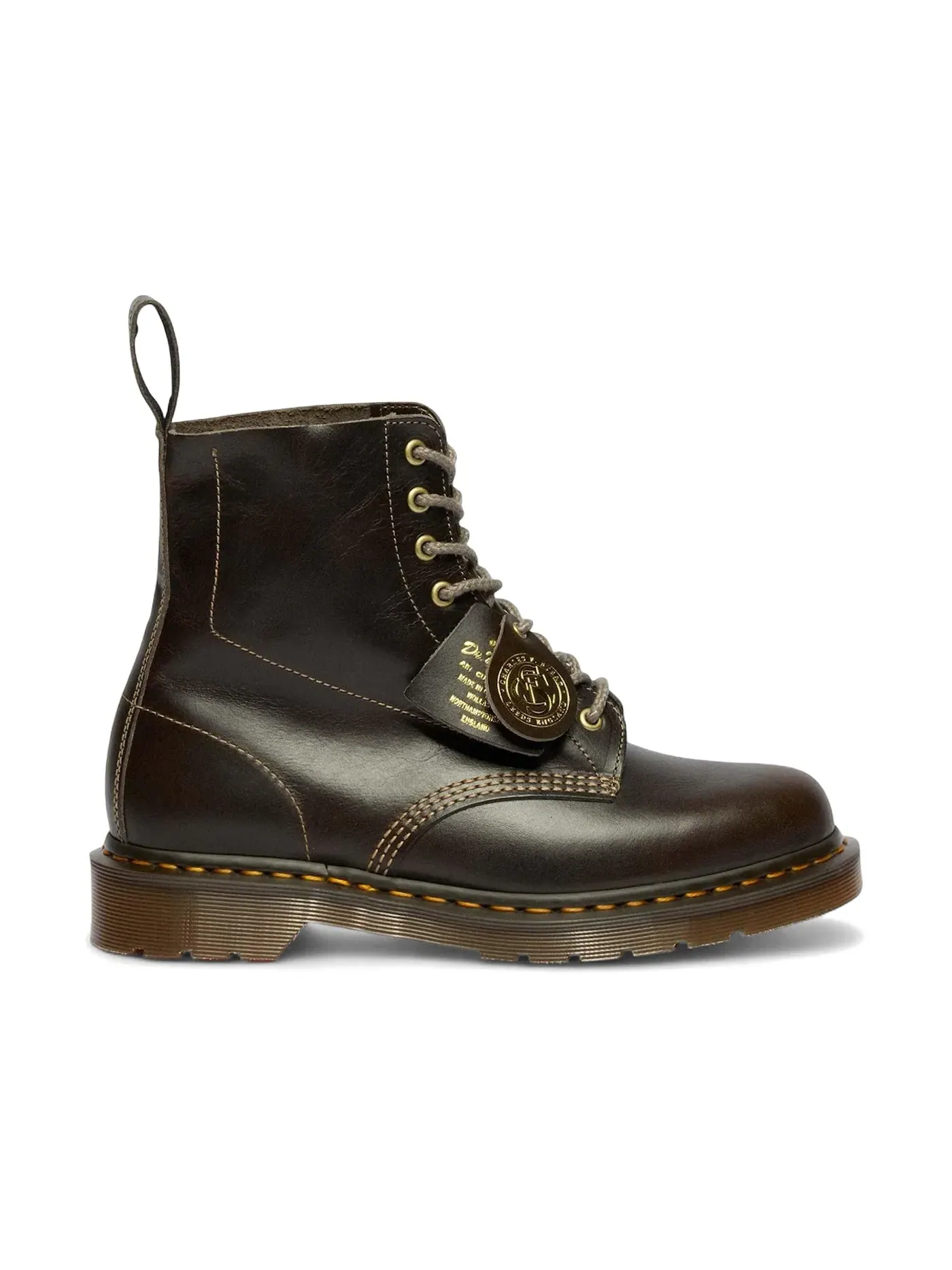 Ботинки мужские Dr. Martens 1460 Made In England, 8 отверстий — изображение 1 из 1, серый