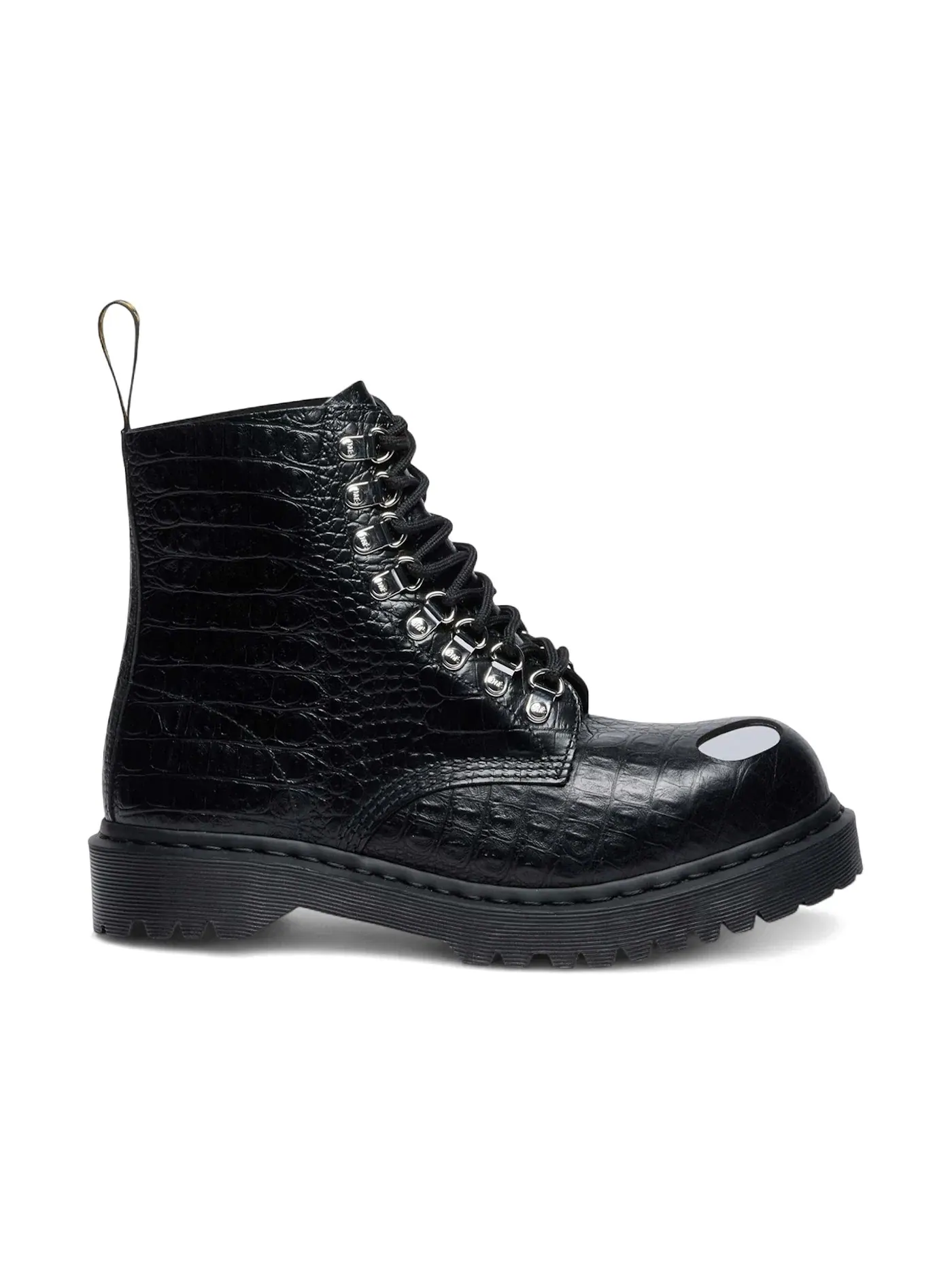 Ботинки Dr. Martens 1460 Pascal Bex Steel Toe Leather Boot, натуральная кожа с тиснением под крокодила — изображение 1 из 1