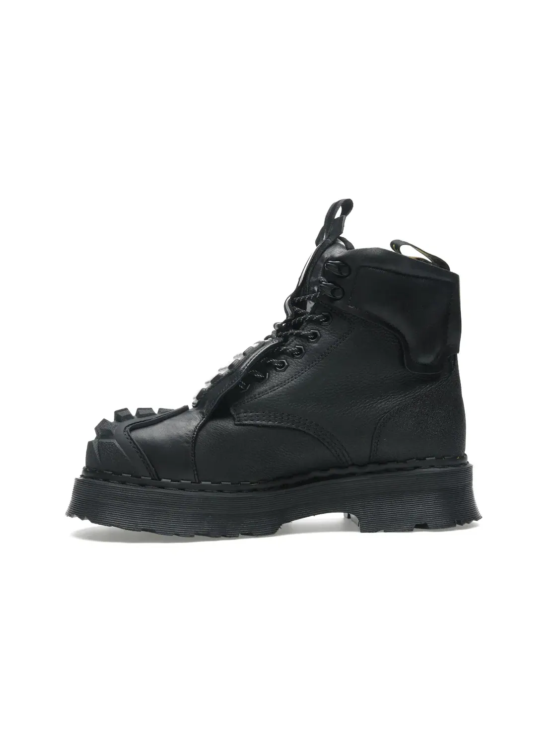 Ботинки мужские Dr. Martens 1460 Protect Lace Up Boot, на шнуровке, черные с белой строчкой — изображение 3 из 4