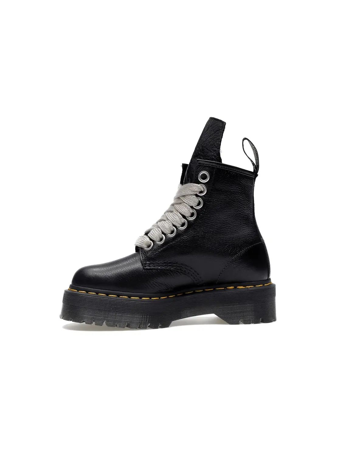 Ботинки Dr. Martens Rick Owens на платформе, кожаные — изображение 3 из 4, черный