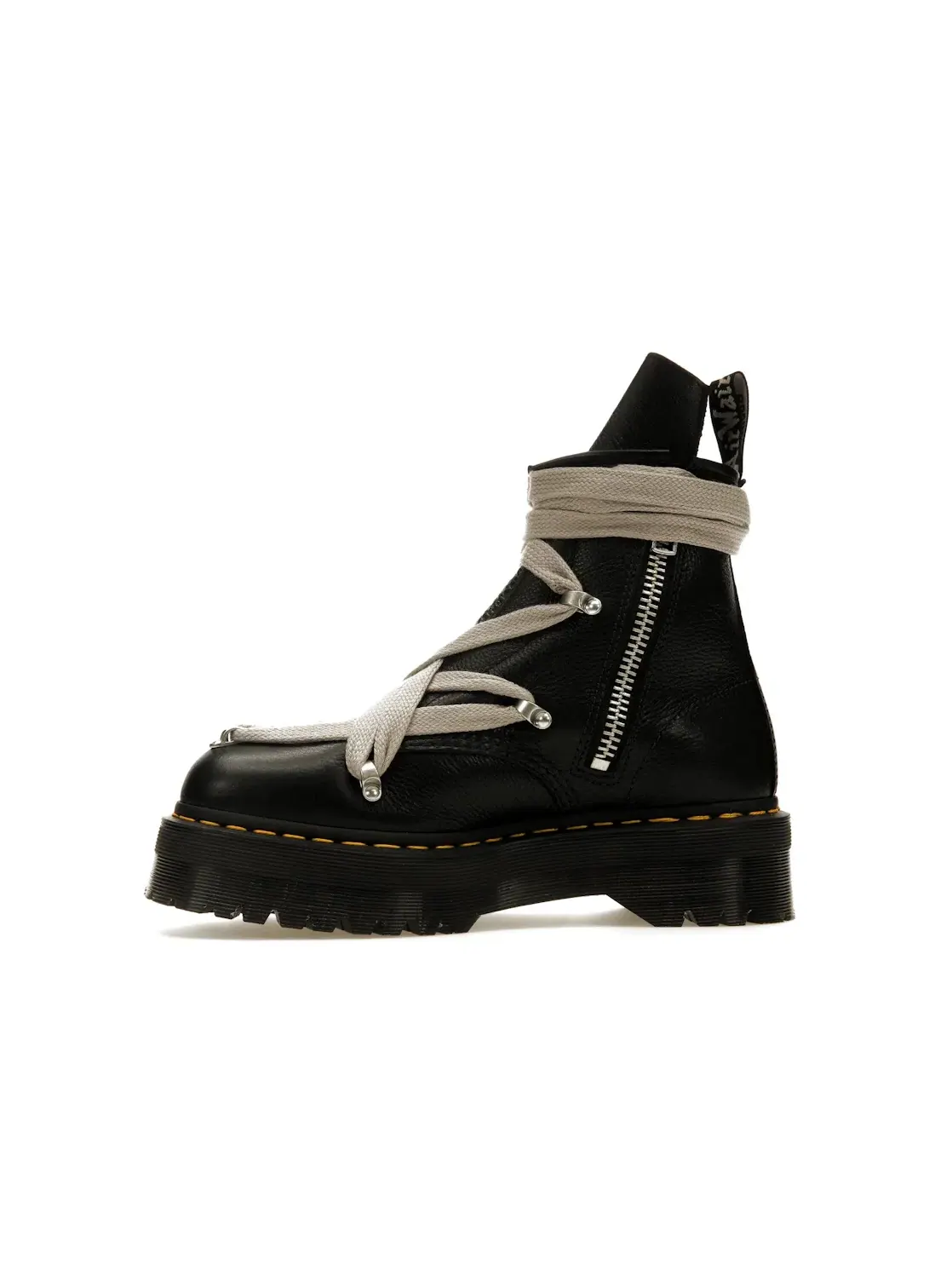 Ботинки мужские Dr. Martens 1460 Quad Leather Sole Pentagram Wrap Lace Boot — изображение 3 из 4, черный