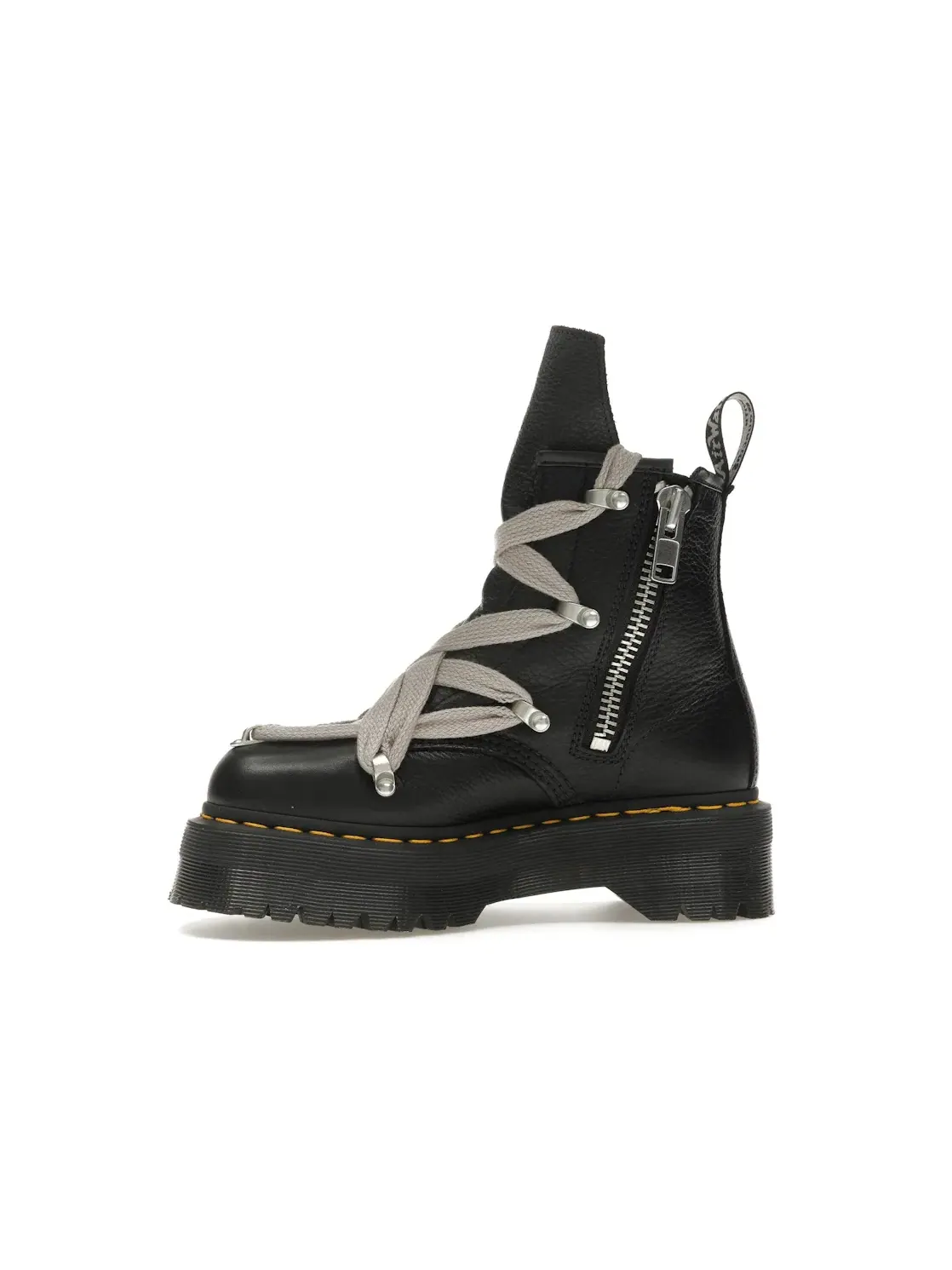 Ботинки женские Dr. Martens 1460 Quad Leather Sole Pentagram Jumbo Lace Boot, с принтом пентаграммы — изображение 3 из 4