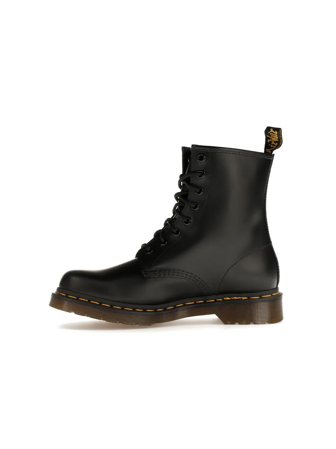 Ботинки женские Dr. Martens 1460 Smooth Leather Lace Up Boot, гладкая кожа — изображение 3 из 4, черный
