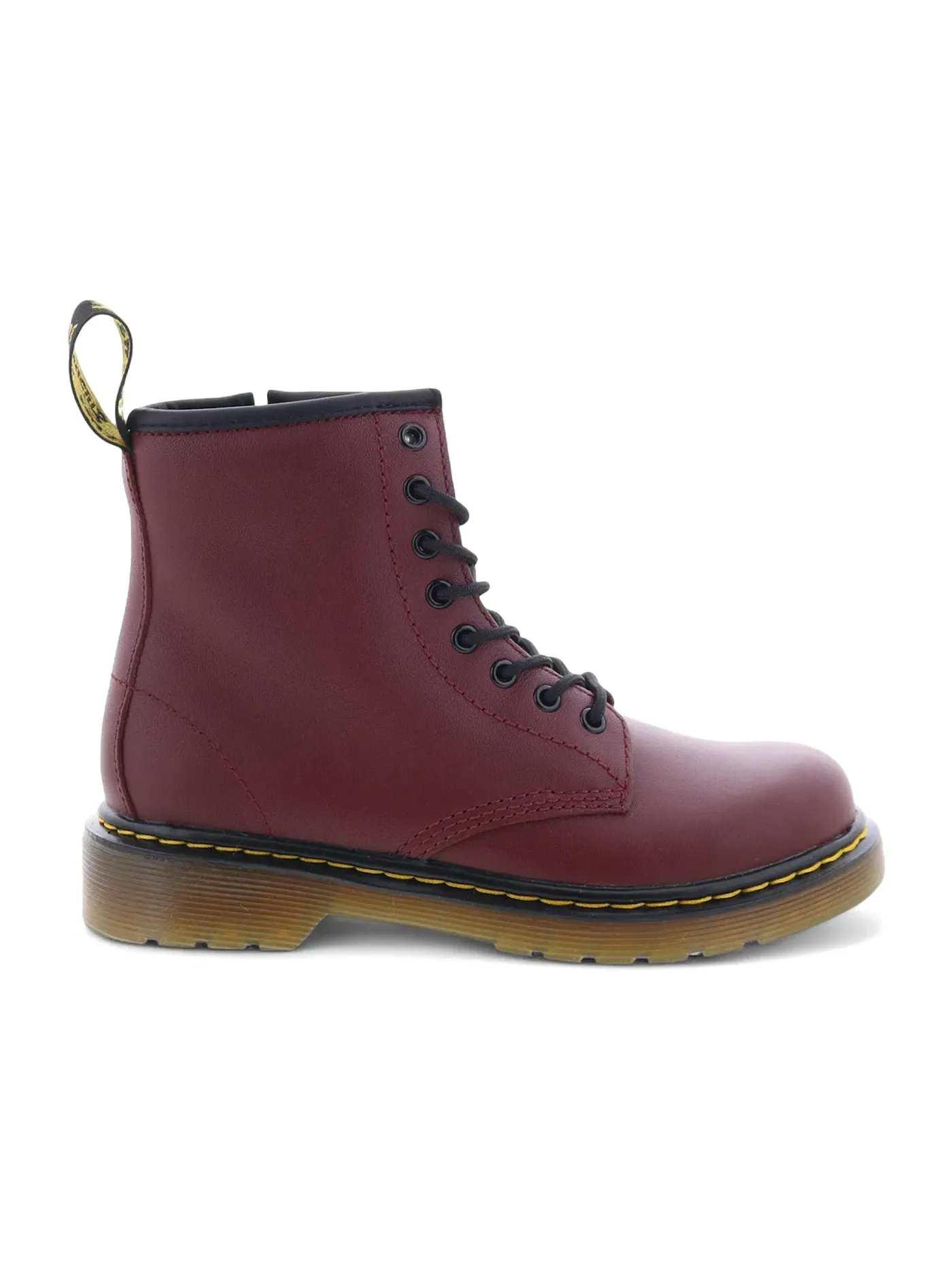 Детские ботинки Dr. Martens 1460 Softy Leather Lace Up Boots — изображение 1 из 1, красный