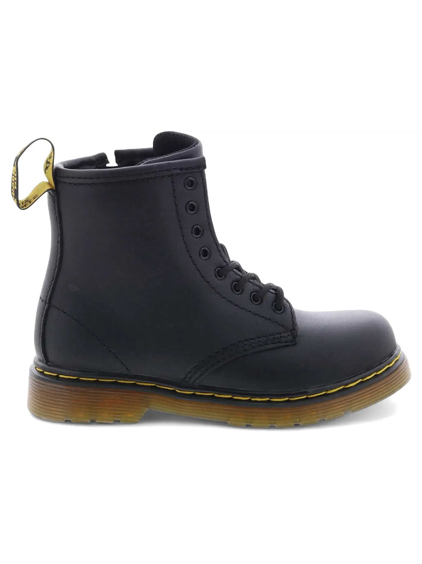Детские ботинки Dr. Martens 1460 Softy Leather Lace Up Boots — изображение 1 из 1, черный