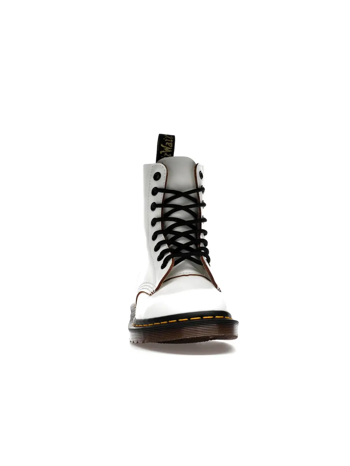 Ботинки мужские Dr. Martens 1460 Vintage Lace Up Boots, шнурованные — изображение 2 из 4, белый/черный