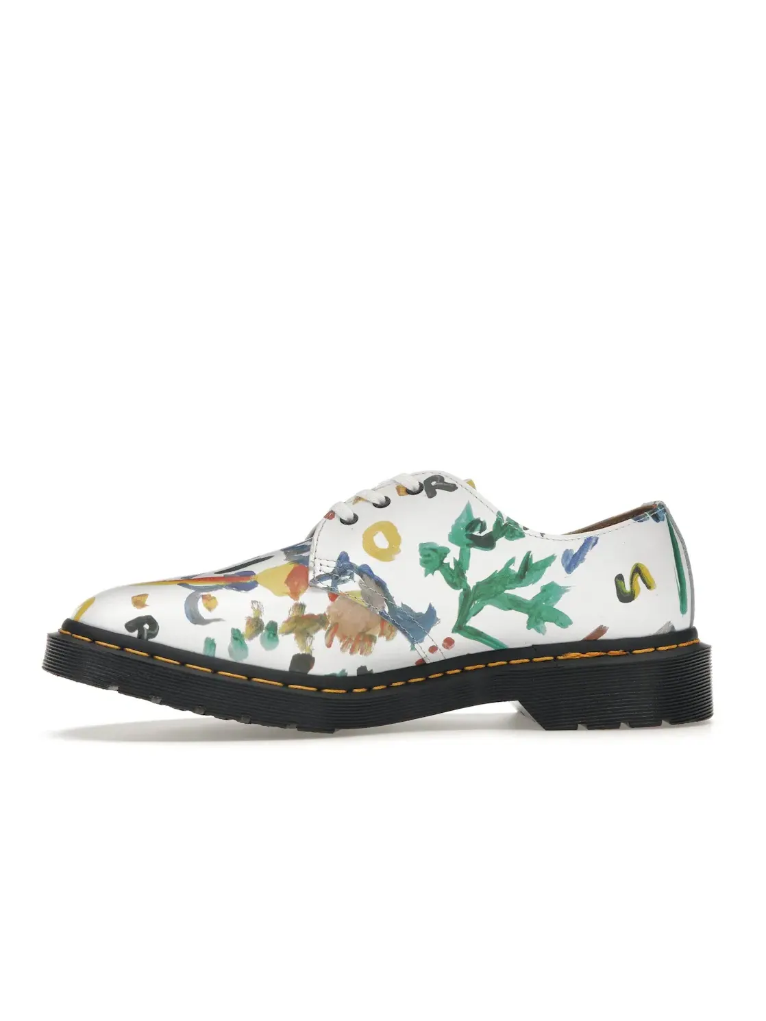 Оксфорды мужские Dr. Martens 1461 3-Eye Supreme Yohji Yamamoto — изображение 3 из 4, белый