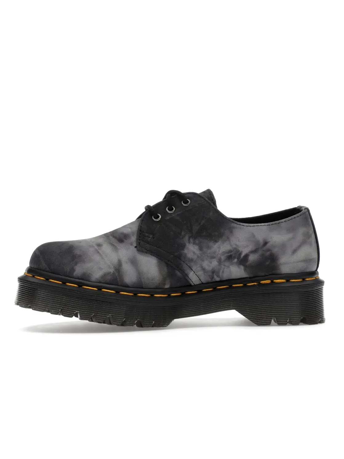 Оксфорды мужские Dr. Martens 1461 Bex с принтом тай-дай — изображение 3 из 4, черный/белый
