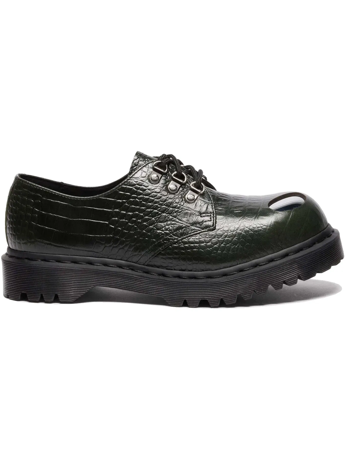 Оксфорды мужские Dr. Martens 1461 Bex Steel Toe Leather Shoes — изображение 1 из 1, зеленый