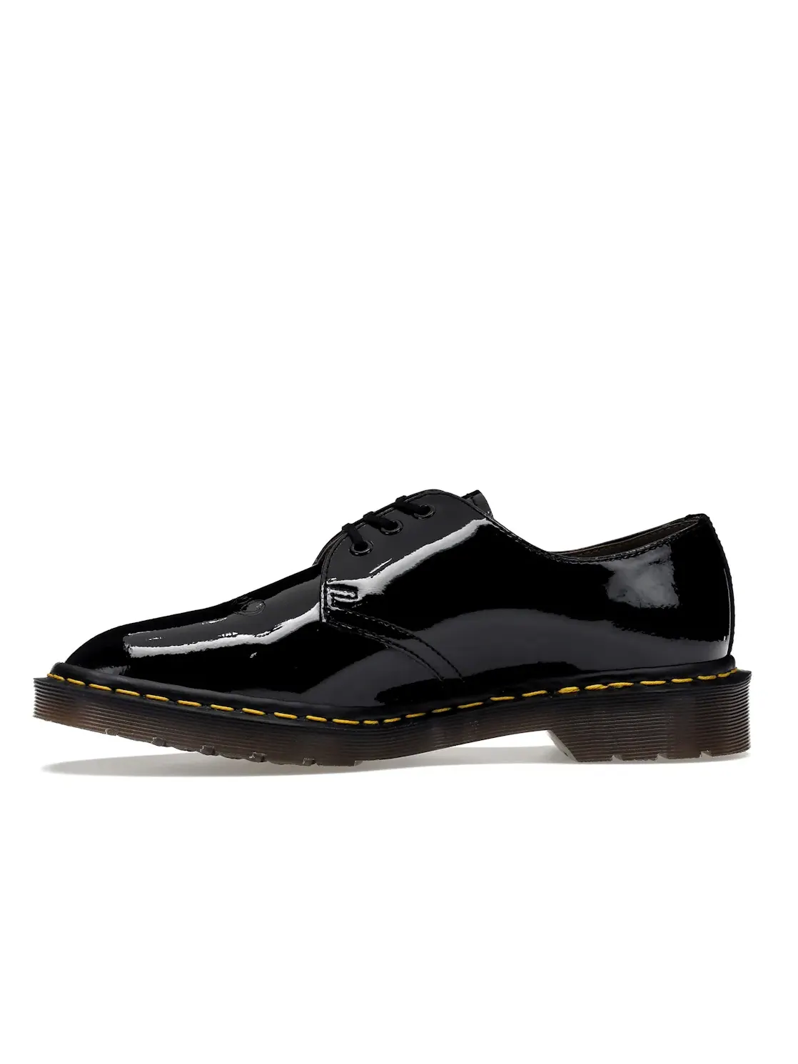 Мужские оксфорды из лакированной кожи Dr. Martens 1461 — изображение 3 из 4, черный