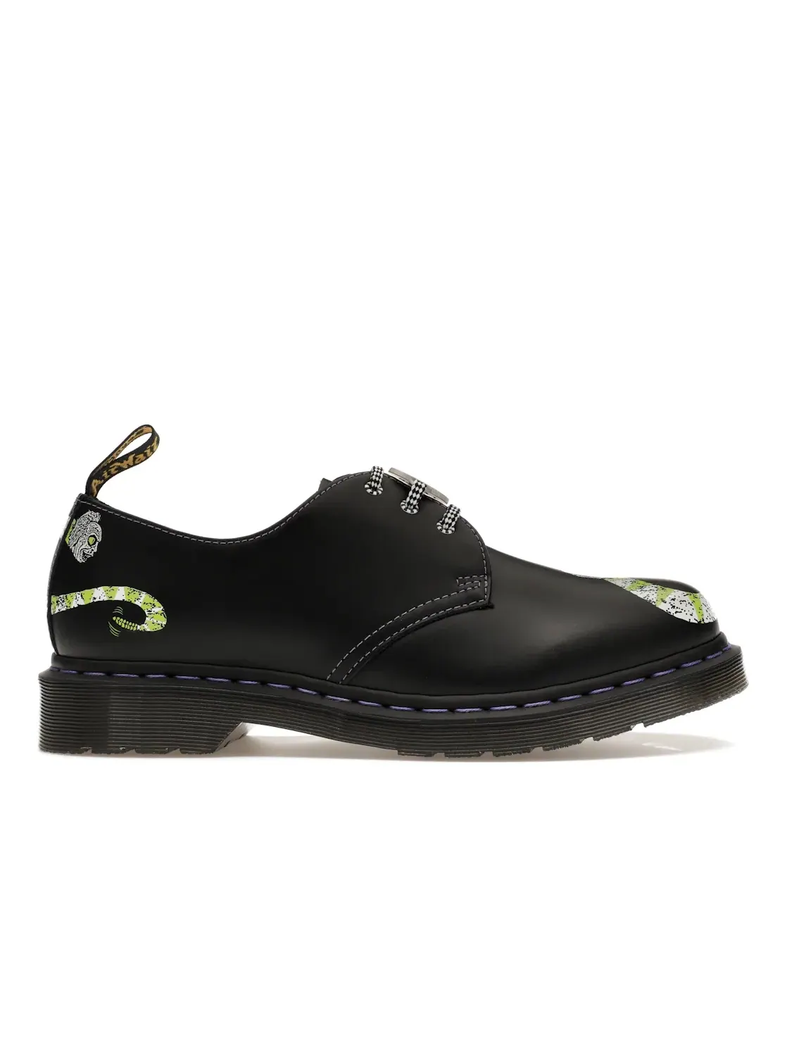 Оксфорды мужские Dr. Martens 1461 WB Beetlejuice, гладкая кожа — изображение 1 из 4, черный