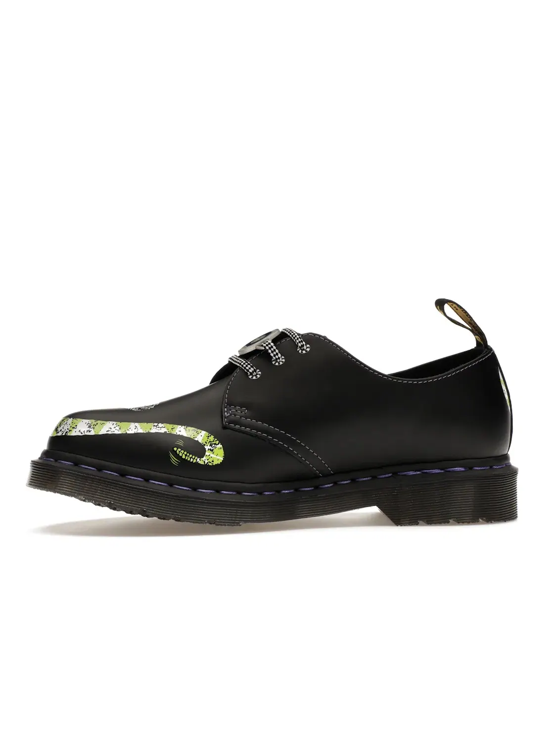 Оксфорды мужские Dr. Martens 1461 WB Beetlejuice, гладкая кожа — изображение 3 из 4, черный