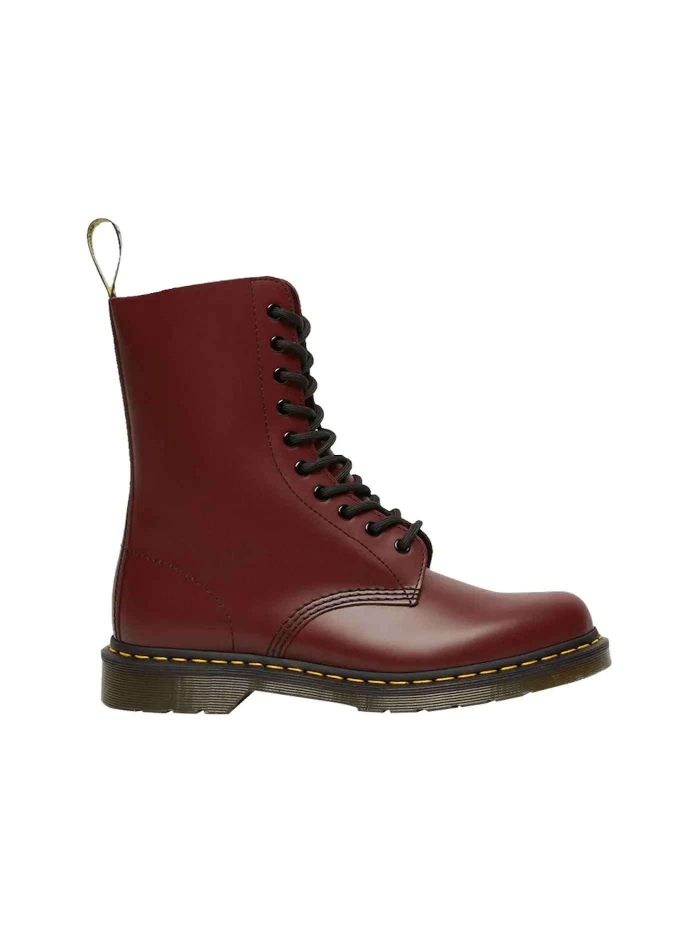 Ботинки Dr. Martens 1490 Mid Calf Boot, высокие — изображение 1 из 1, красный/черный