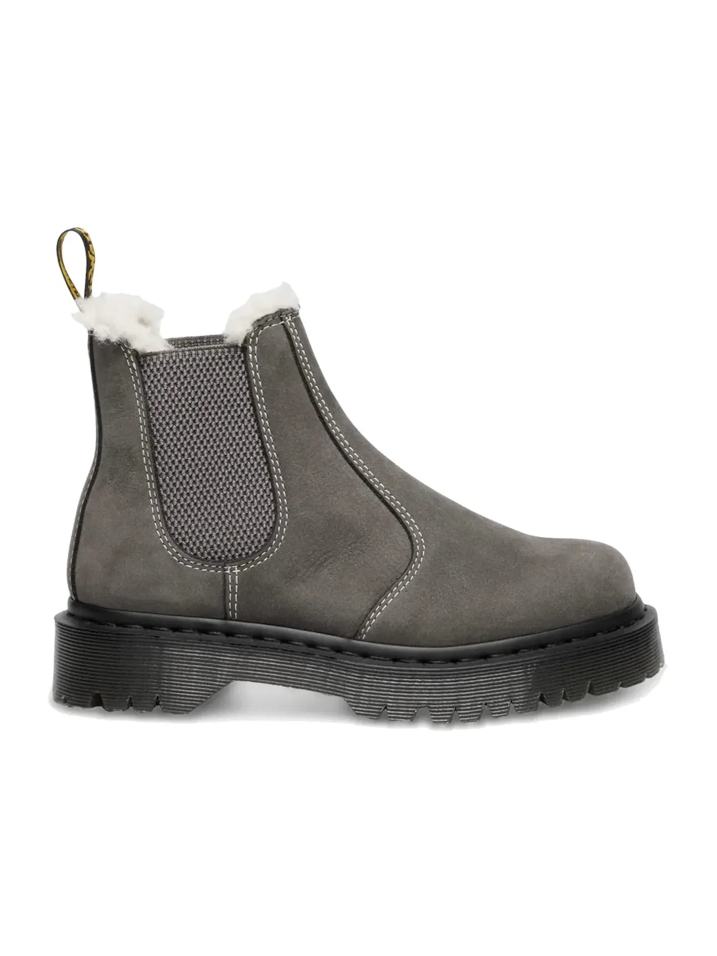 Ботинки мужские Dr. Martens 2976 Bex Fl, на платформе, Gunmetal Milled Nubuck — изображение 1 из 1