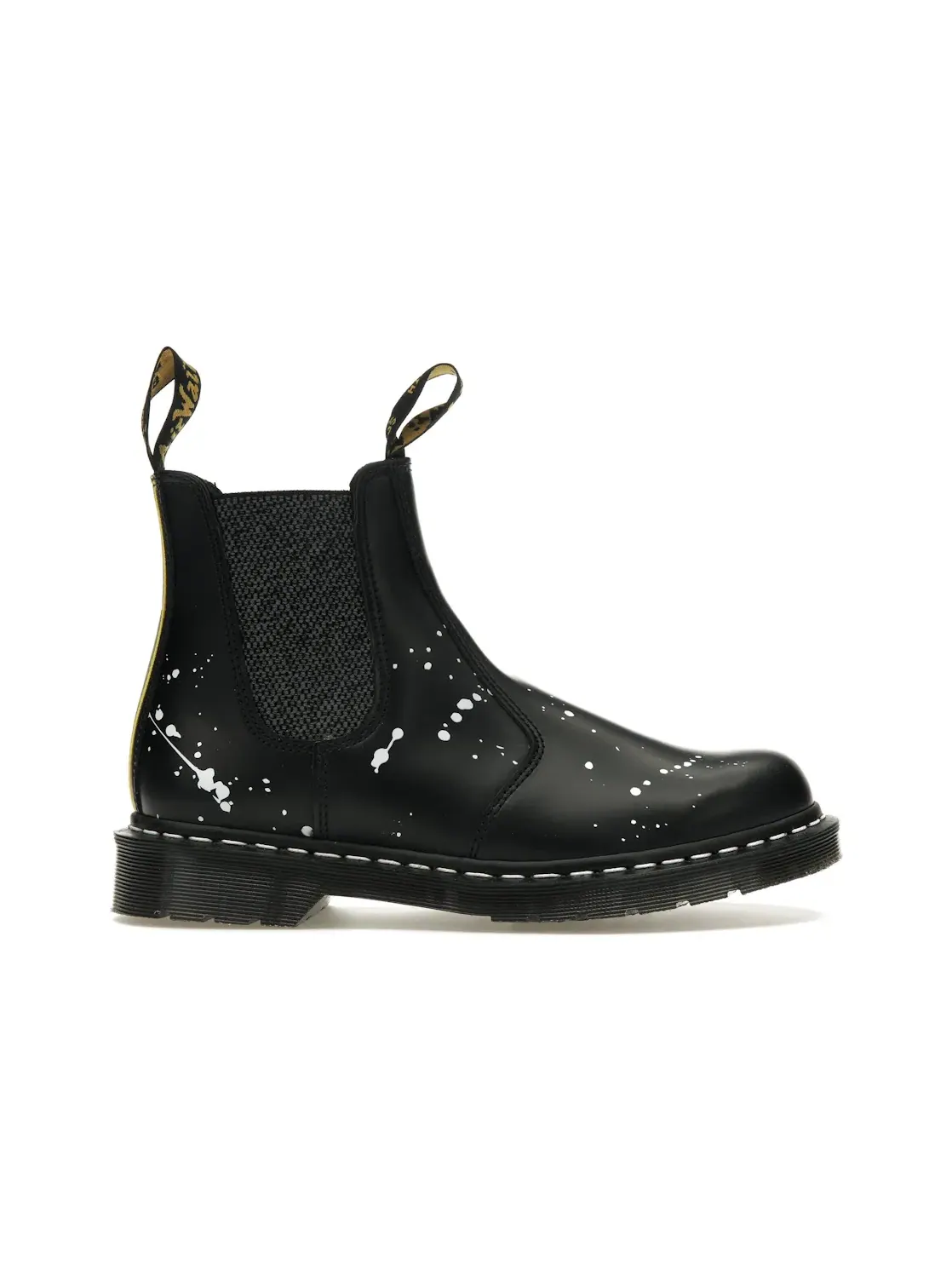 Ботинки-челси Dr. Martens 2976 Chelsea Boot, с принтом Paint Splatter — изображение 1 из 4, черный