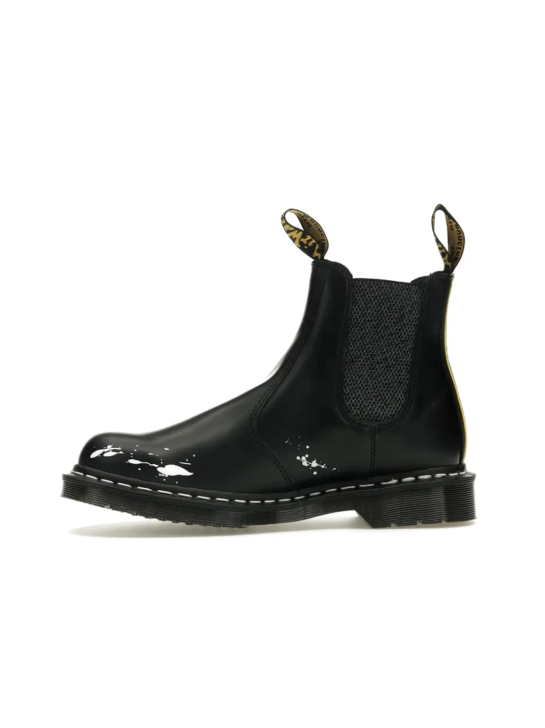 Ботинки-челси Dr. Martens 2976 Chelsea Boot, с принтом Paint Splatter — изображение 3 из 4, черный