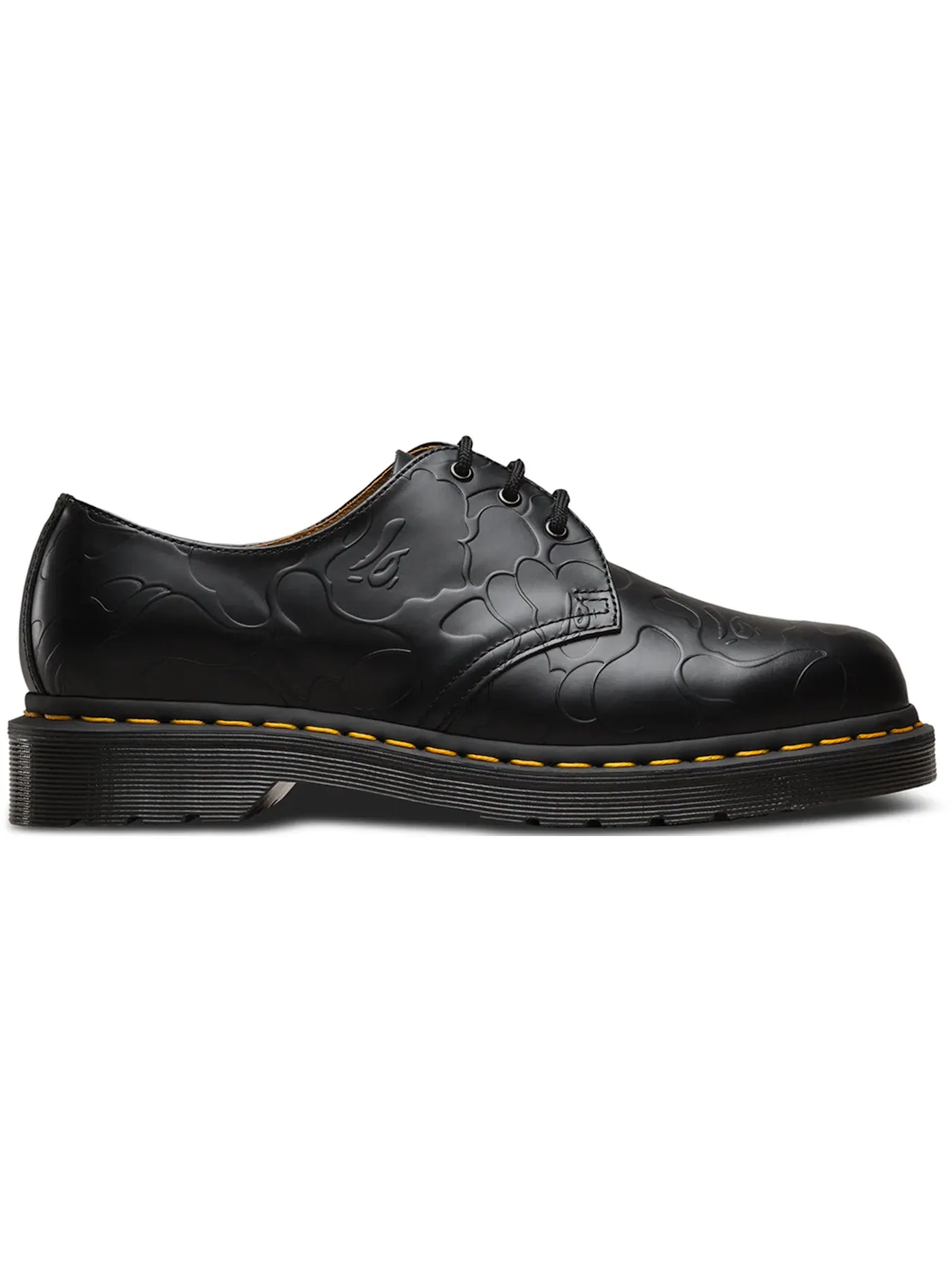 Оксфорды мужские Dr. Martens 3-Eye, гладкая кожа — изображение 1 из 1, черный