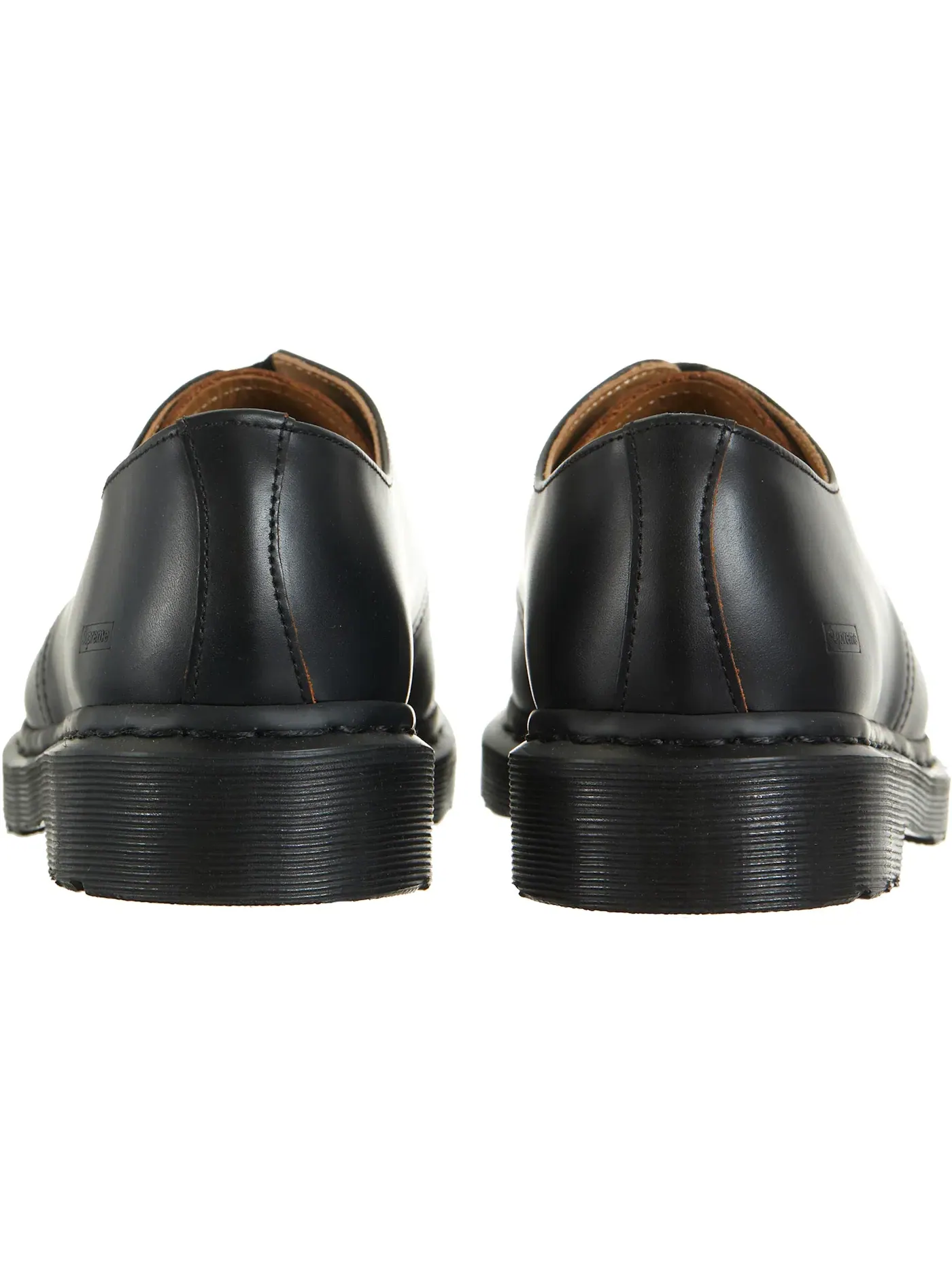 Оксфорды мужские Dr. Martens 3-Eye с паутинным принтом — изображение 3 из 3, черный/черный