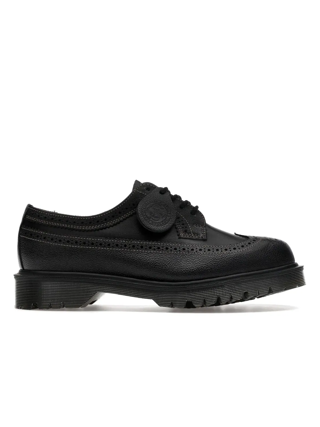 Оксфорды мужские Dr. Martens 3989 Westminster Brogue, гладкая кожа, перфорация — изображение 1 из 4, черный
