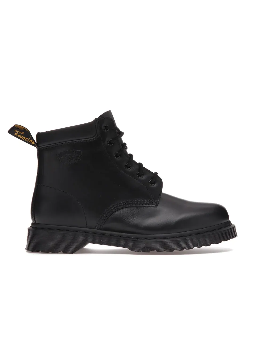 Ботинки мужские Dr. Martens 939 Boot Stussy, кожаные, высокие — изображение 1 из 4, черный/черный