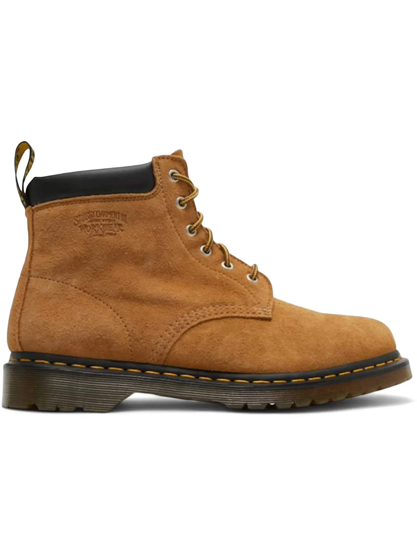 Ботильоны Dr. Martens 939 Suede Ankle Boots Stüssy, замшевые, Chestnut/Desert Oasis — изображение 1 из 1