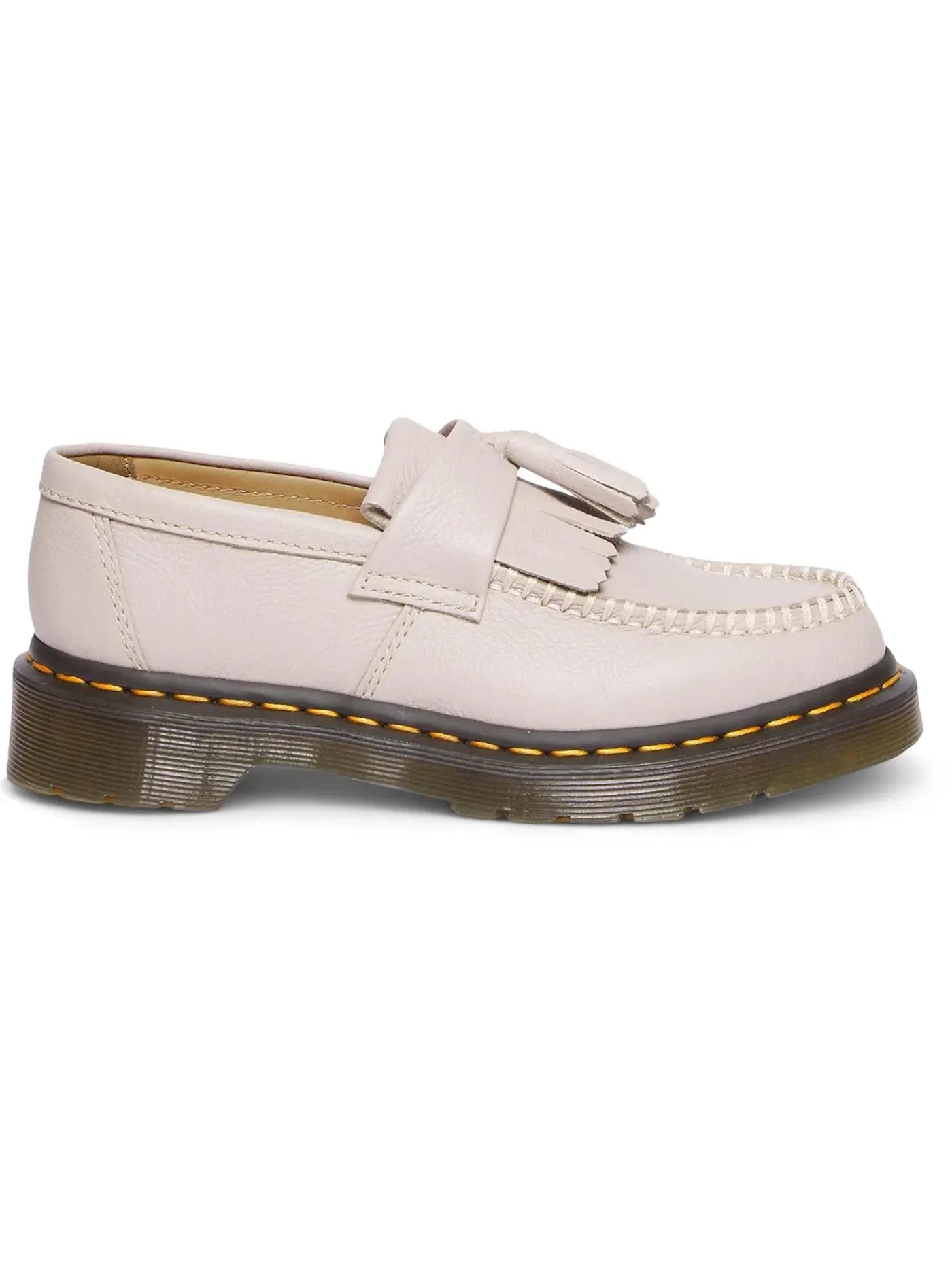 Лоферы женские Dr. Martens Adrian Leather Tassel Loafers, с кисточками, Vintage Taupe/Virginia — изображение 1 из 1