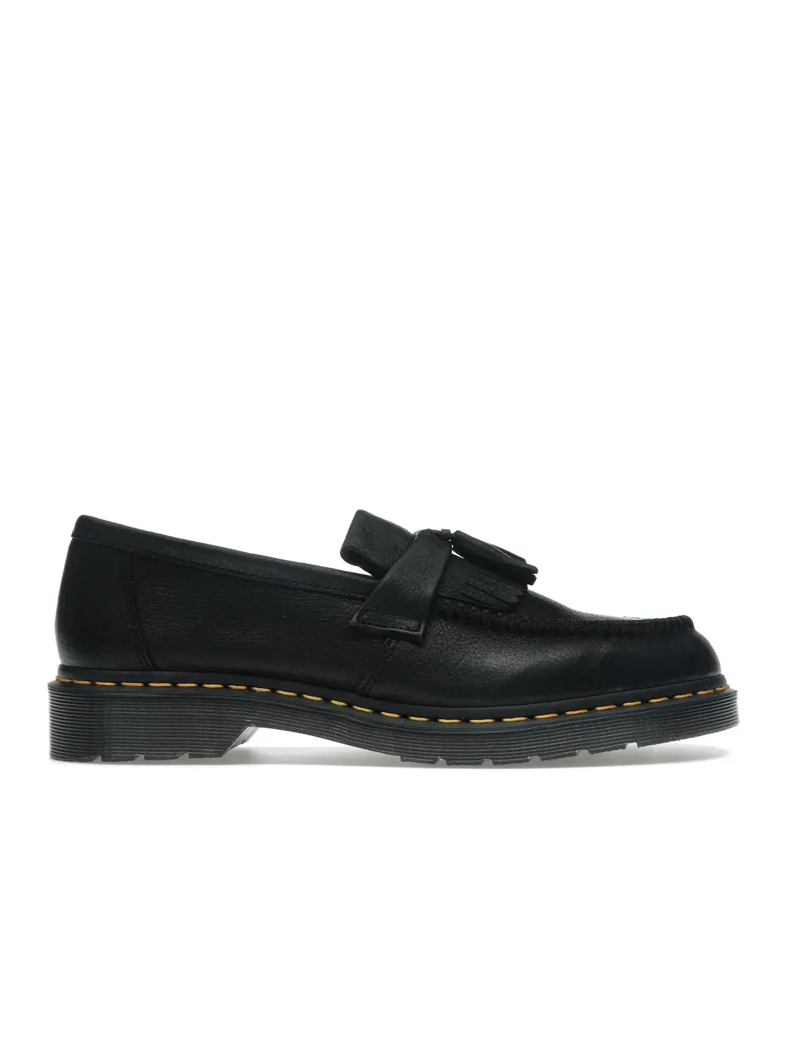 Лоферы мужские Dr. Martens Adrian Yellow Stitch Ambassador Leather Loafers — изображение 1 из 4, черный