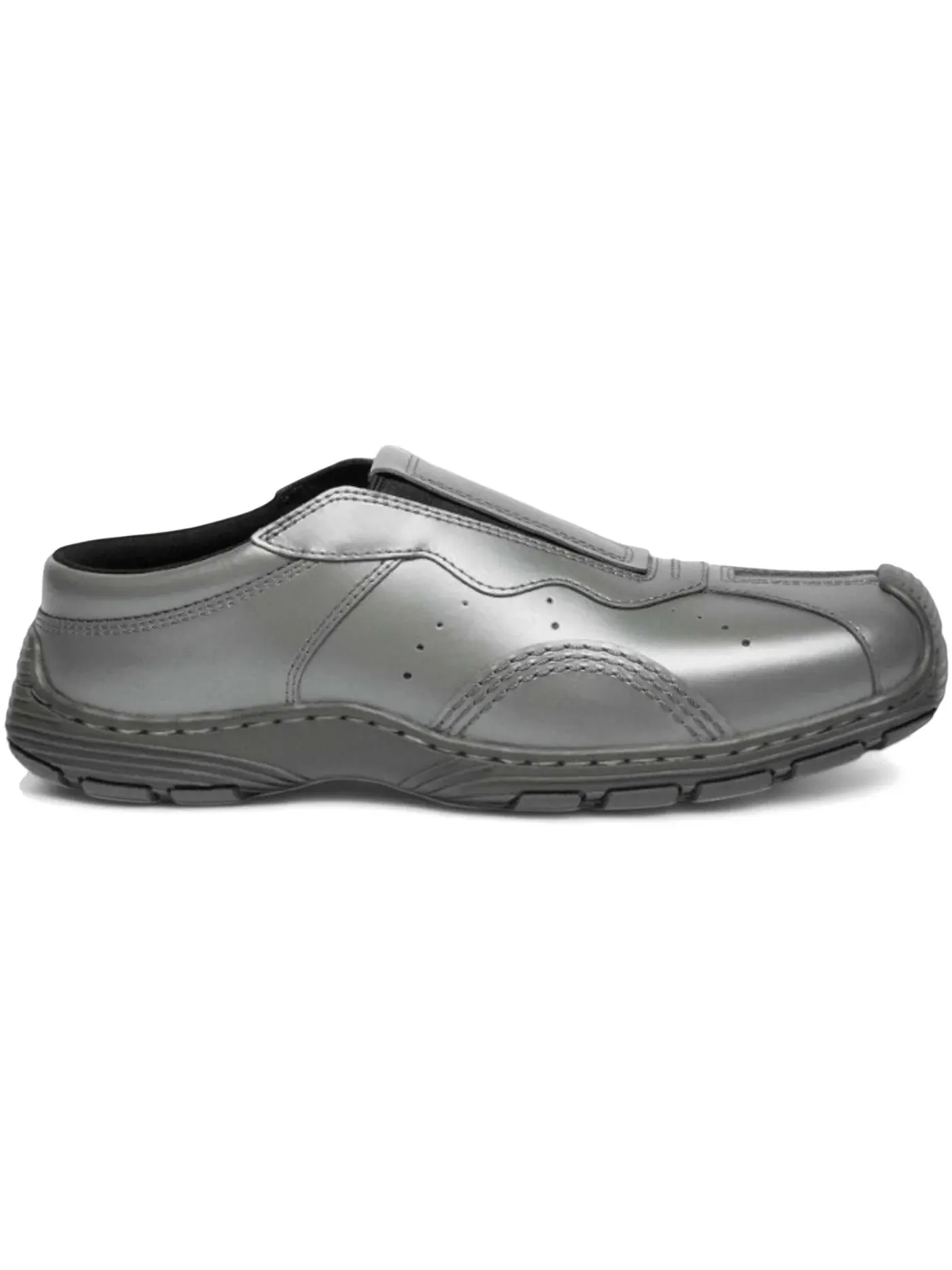 Мюли Dr. Martens Aurix Mule Satin Finish — изображение 1 из 1, серый