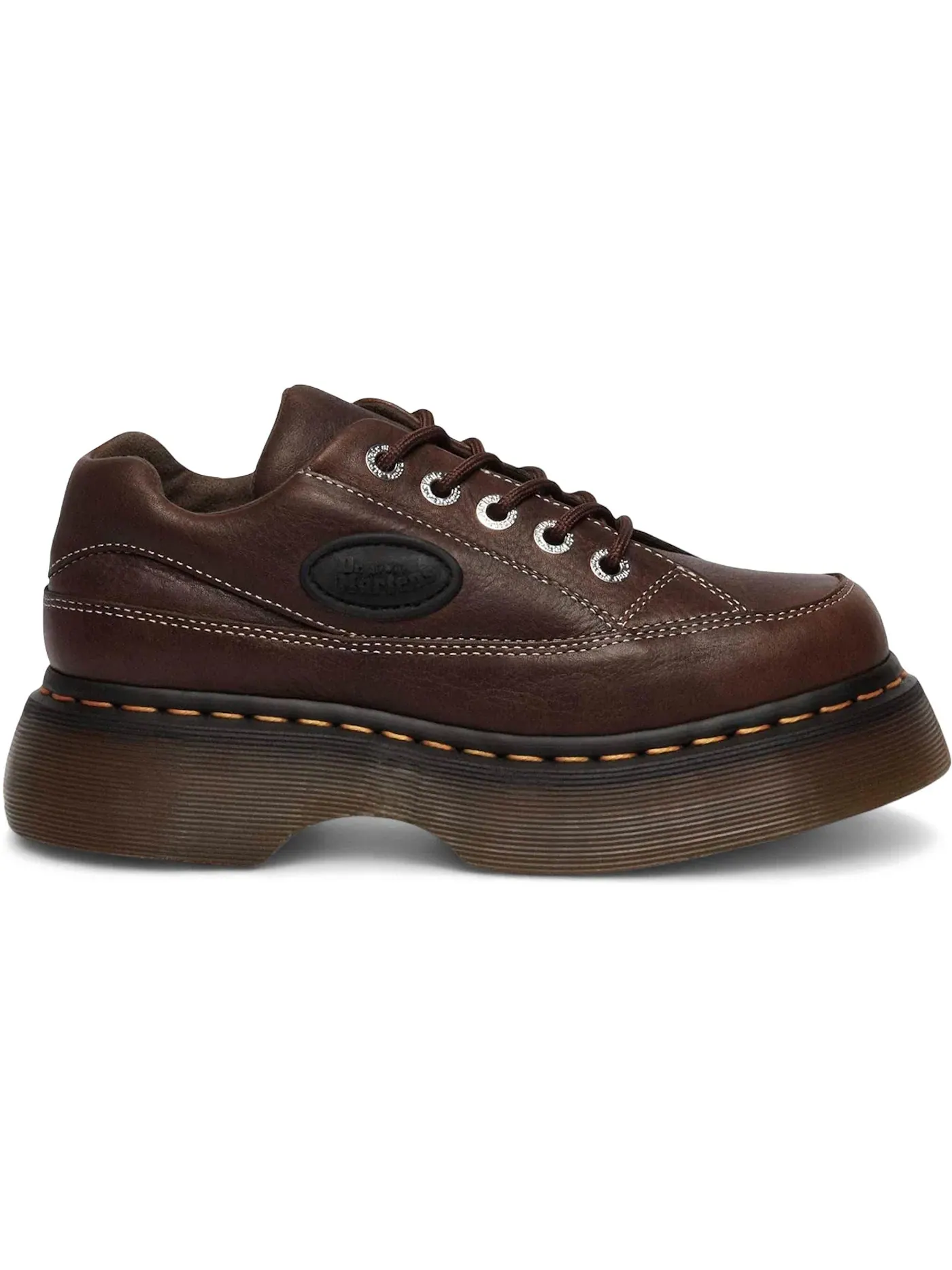 Оксфорды женские Dr. Martens Buzz 5-Eye, шнуровка — изображение 1 из 1, коричневый
